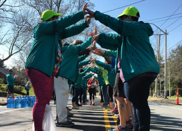 Mile 18 on the best day of the year, Marathon Monday