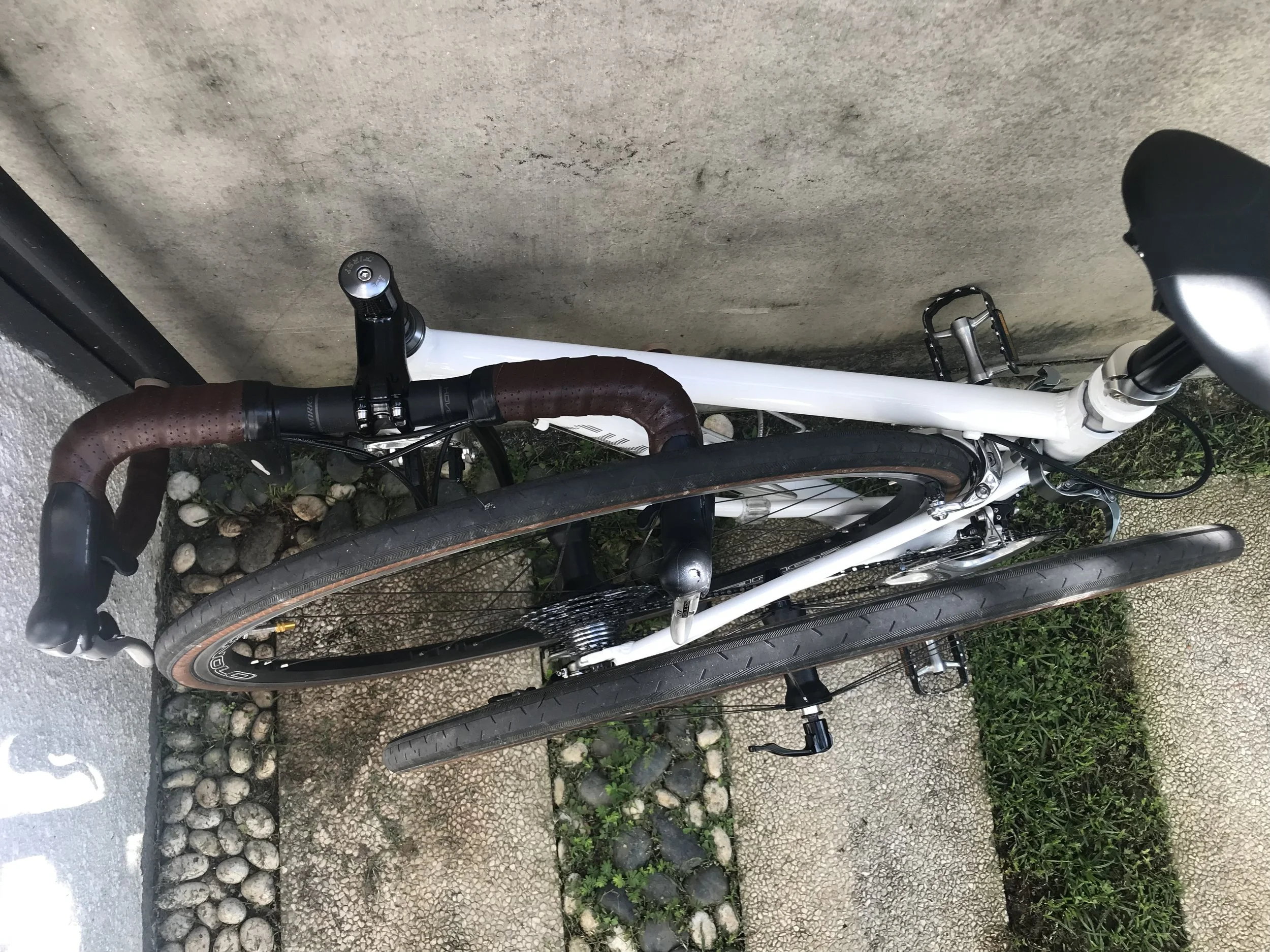 folding bike with drop bars