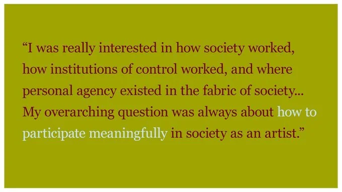 Interview with artist and filmmaker Jill Magid. Read full interview here.