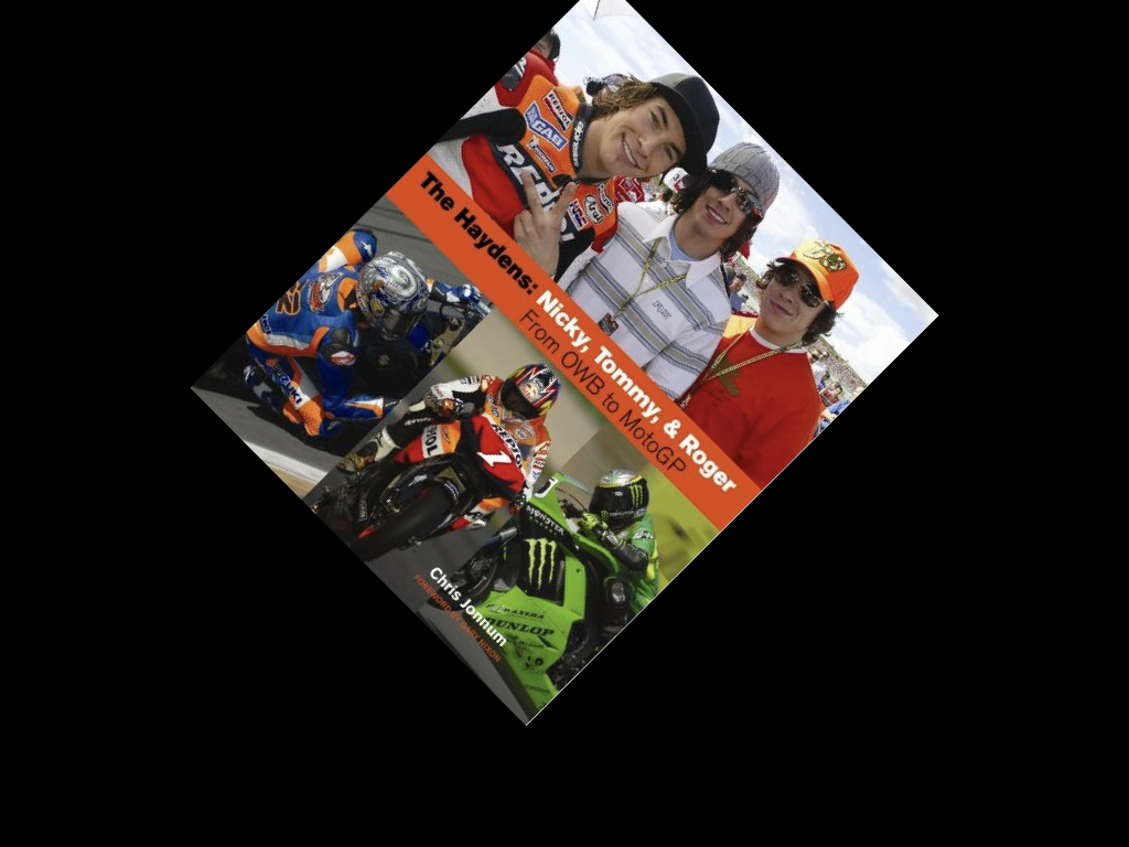 Following Nicky's 2006 MotoGP World Championship, our founder was contracted by Bull Publishing to write his official biography.