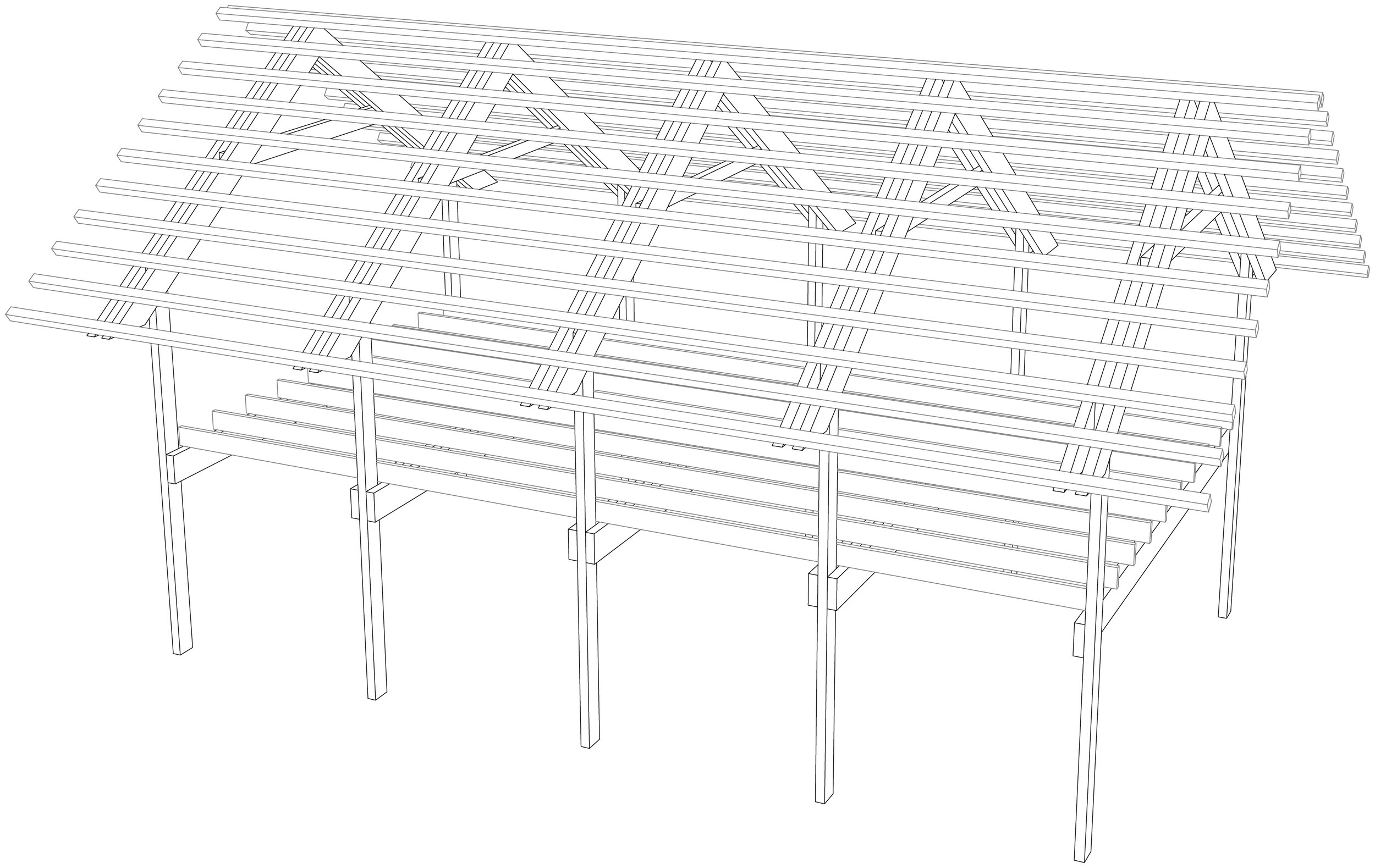 structure - post and beam
