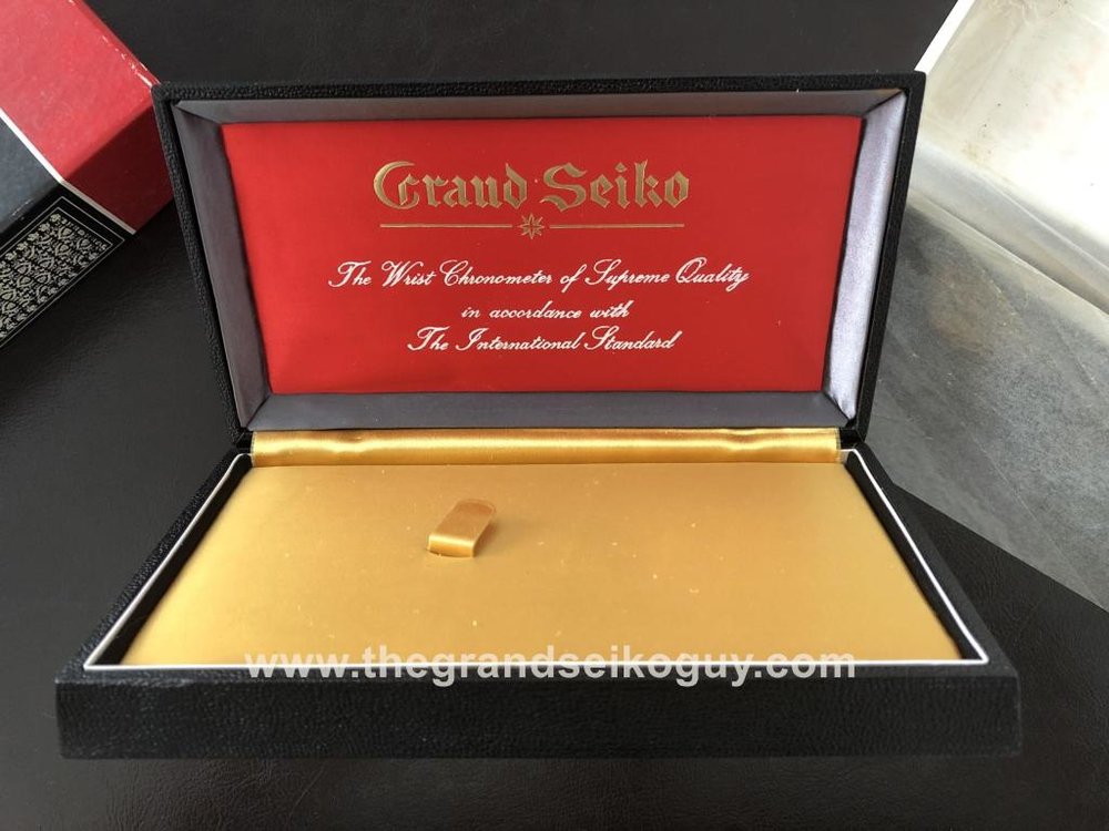 Vintage Grand Seiko Boxes — Plus9Time