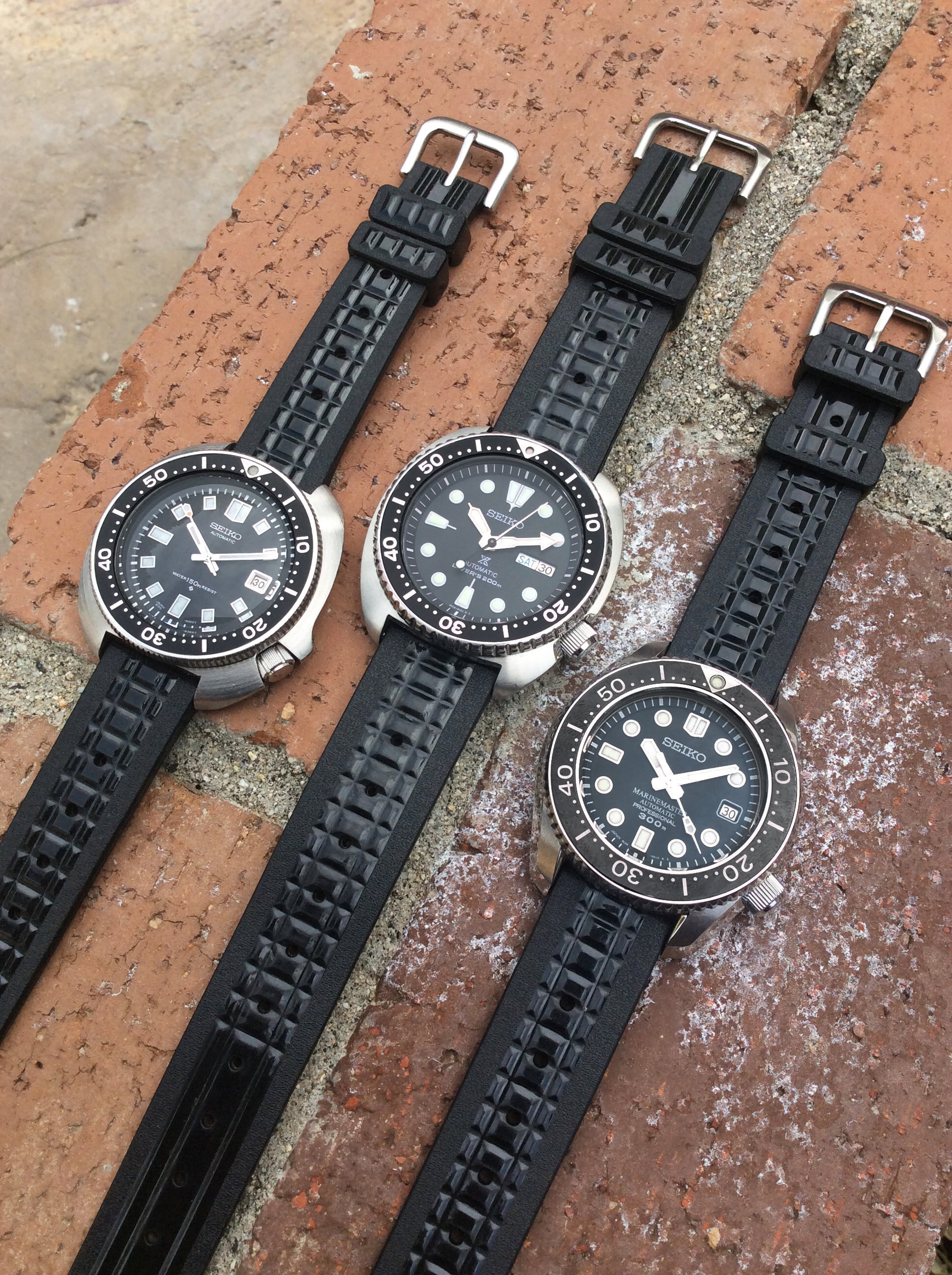 Second Seiko Dive Strap - GL721 Chocolate Bar — Plus9Time