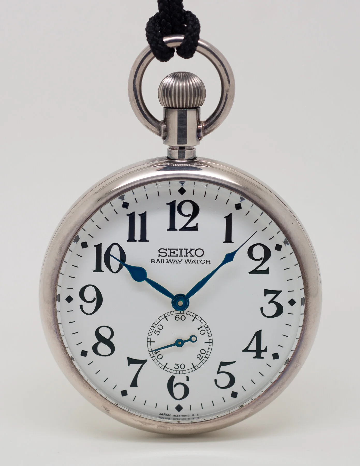 seiko mechanical pocket watch