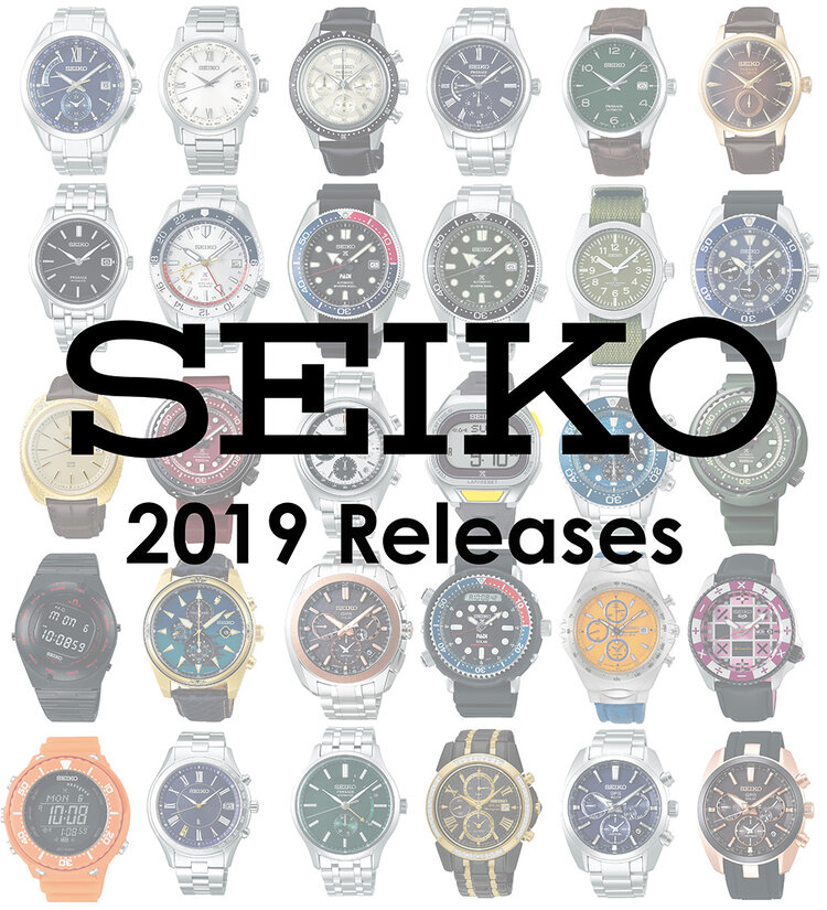 stimulere couscous Åbent All 2019 Seiko Model Announcements — Plus9Time