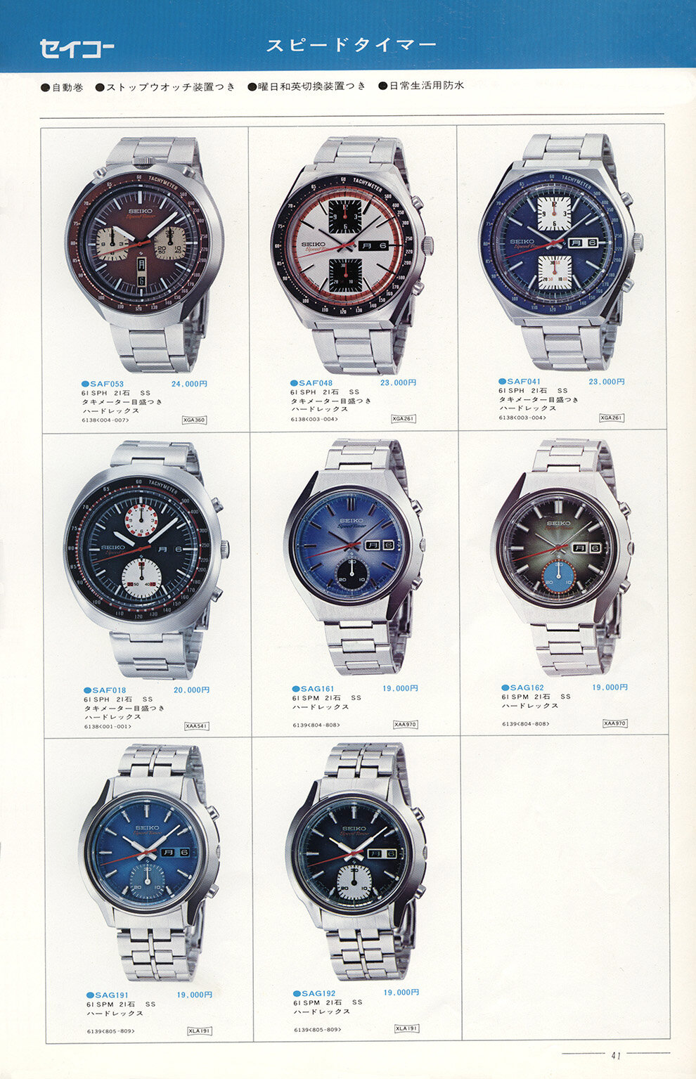 Catalog: 1977 Seiko USA Watch Catalog — Plus9Time