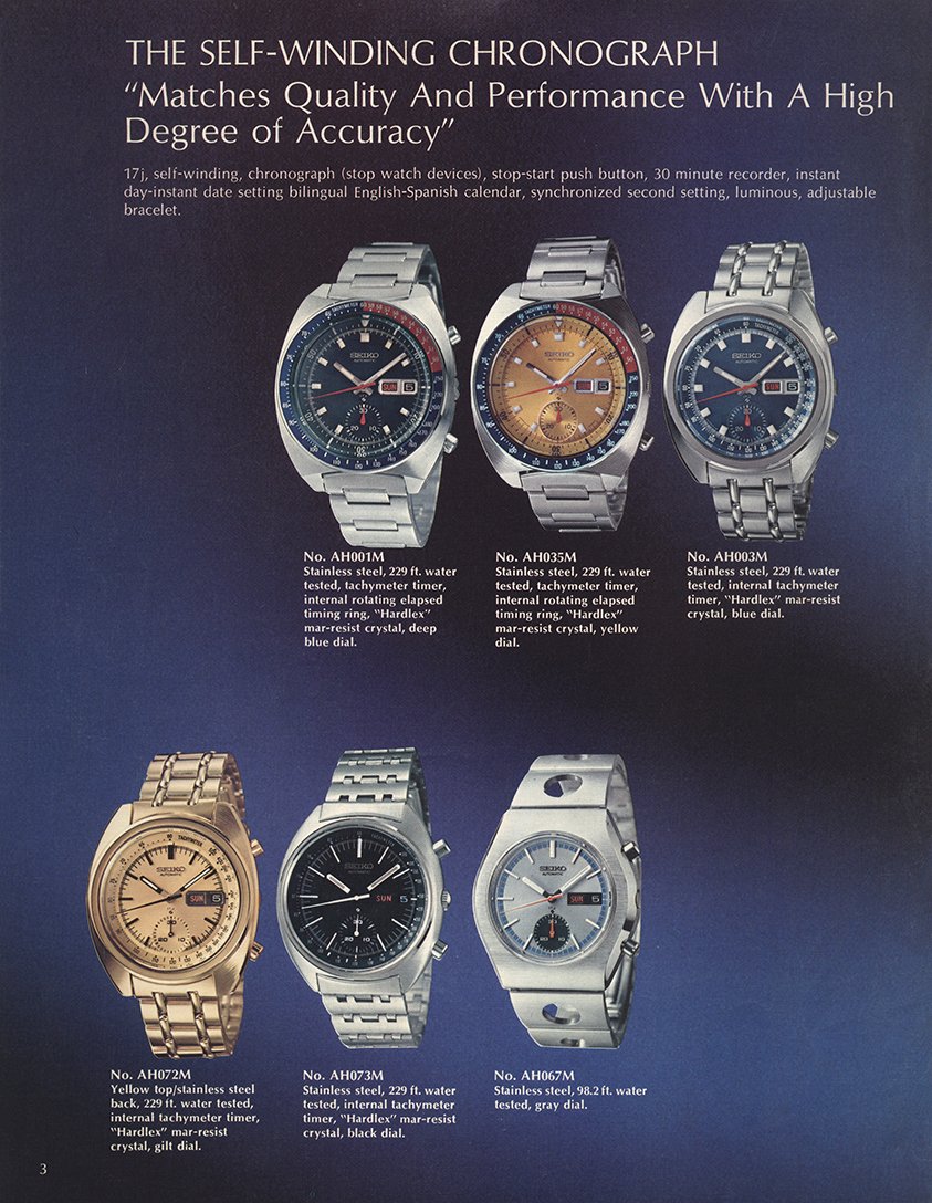 Catalog: 1972 Seiko USA Dealer Catalog — Plus9Time