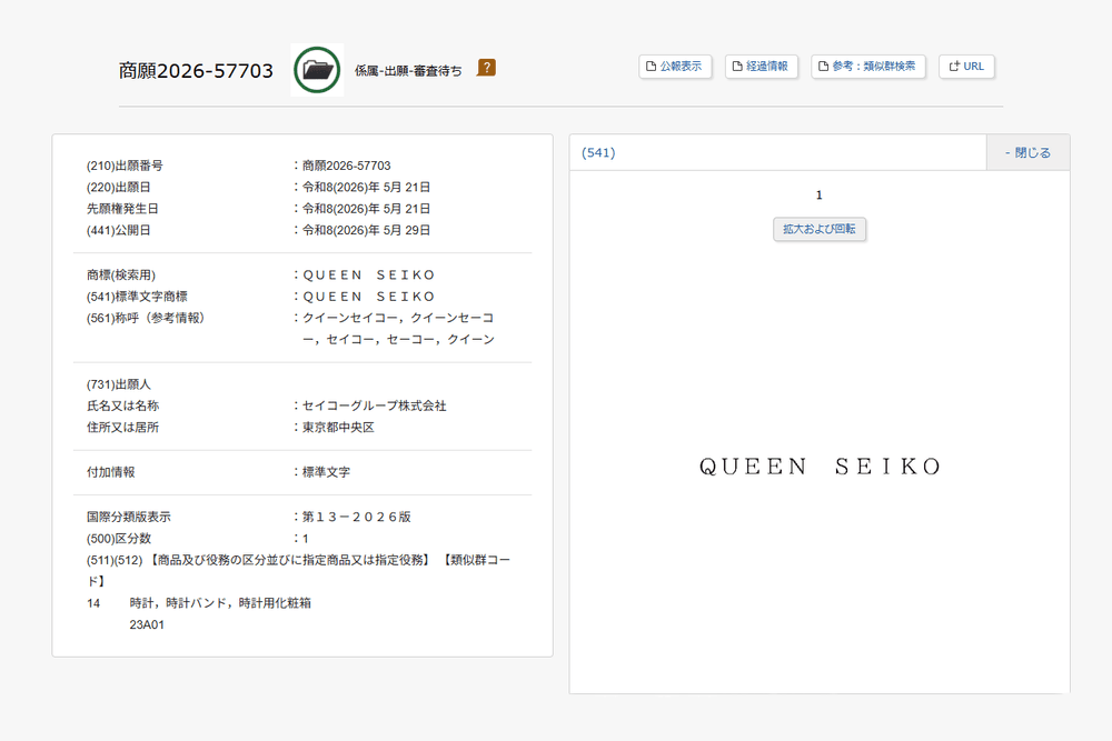 Queen Seiko - Japan