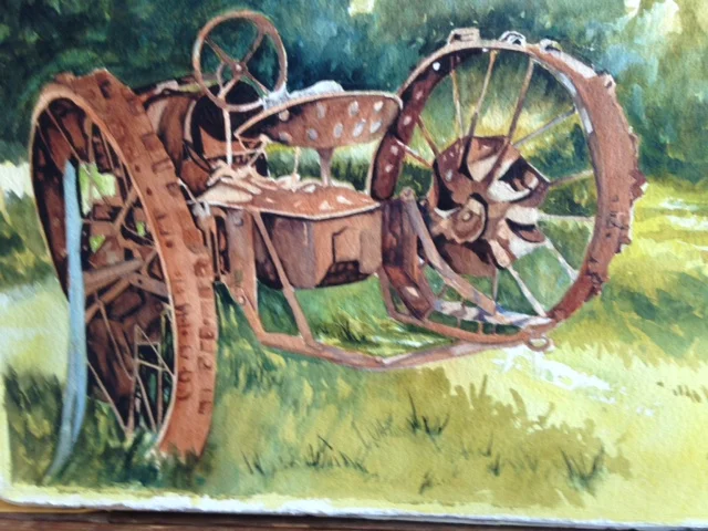 SUNSHINE AND SHADOWS: HIDDEN BEAUTY Water Colors by Beverly Baker