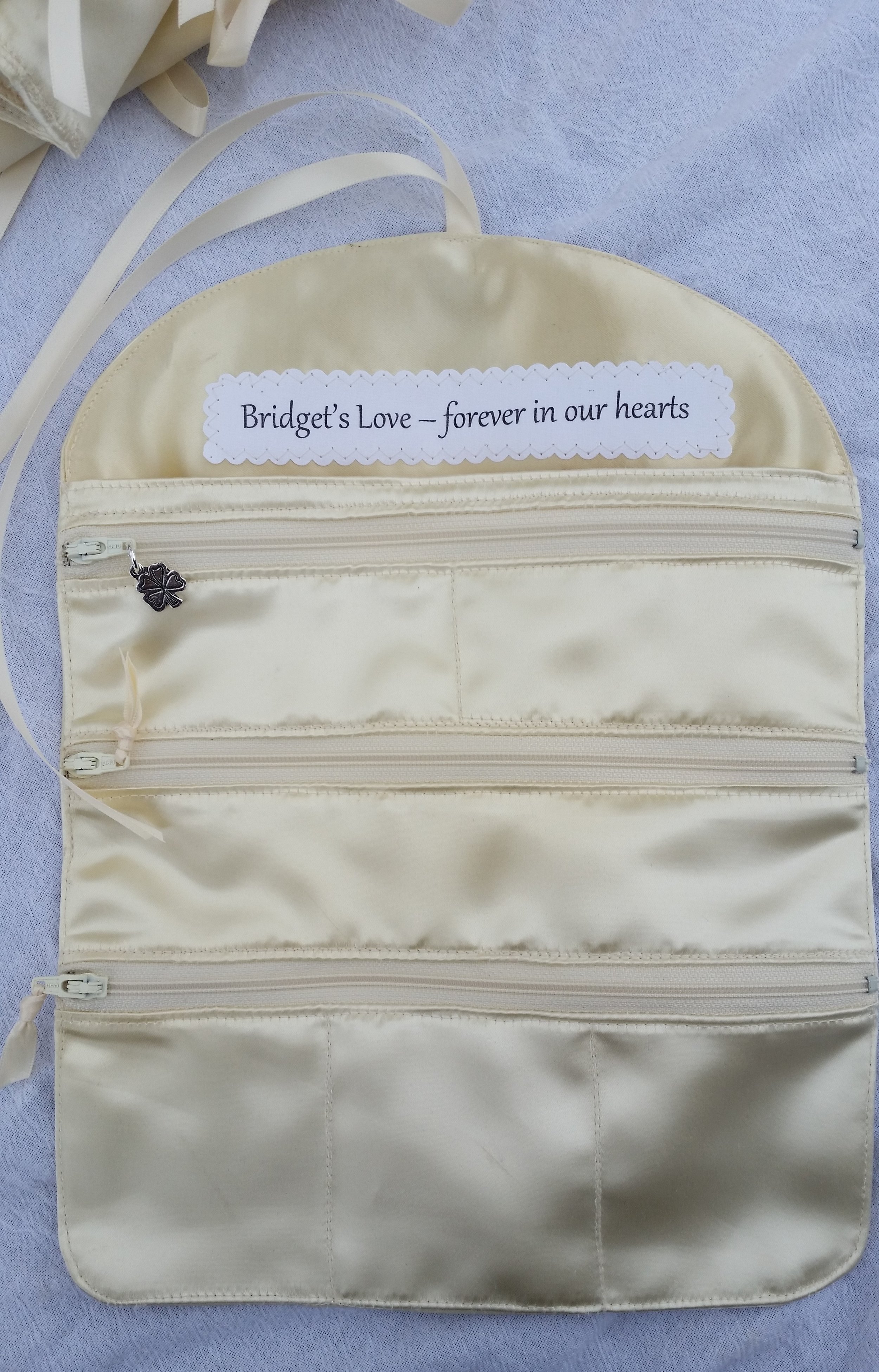 A label with a lovely sentiment will always remind the recipient of their loved one 
