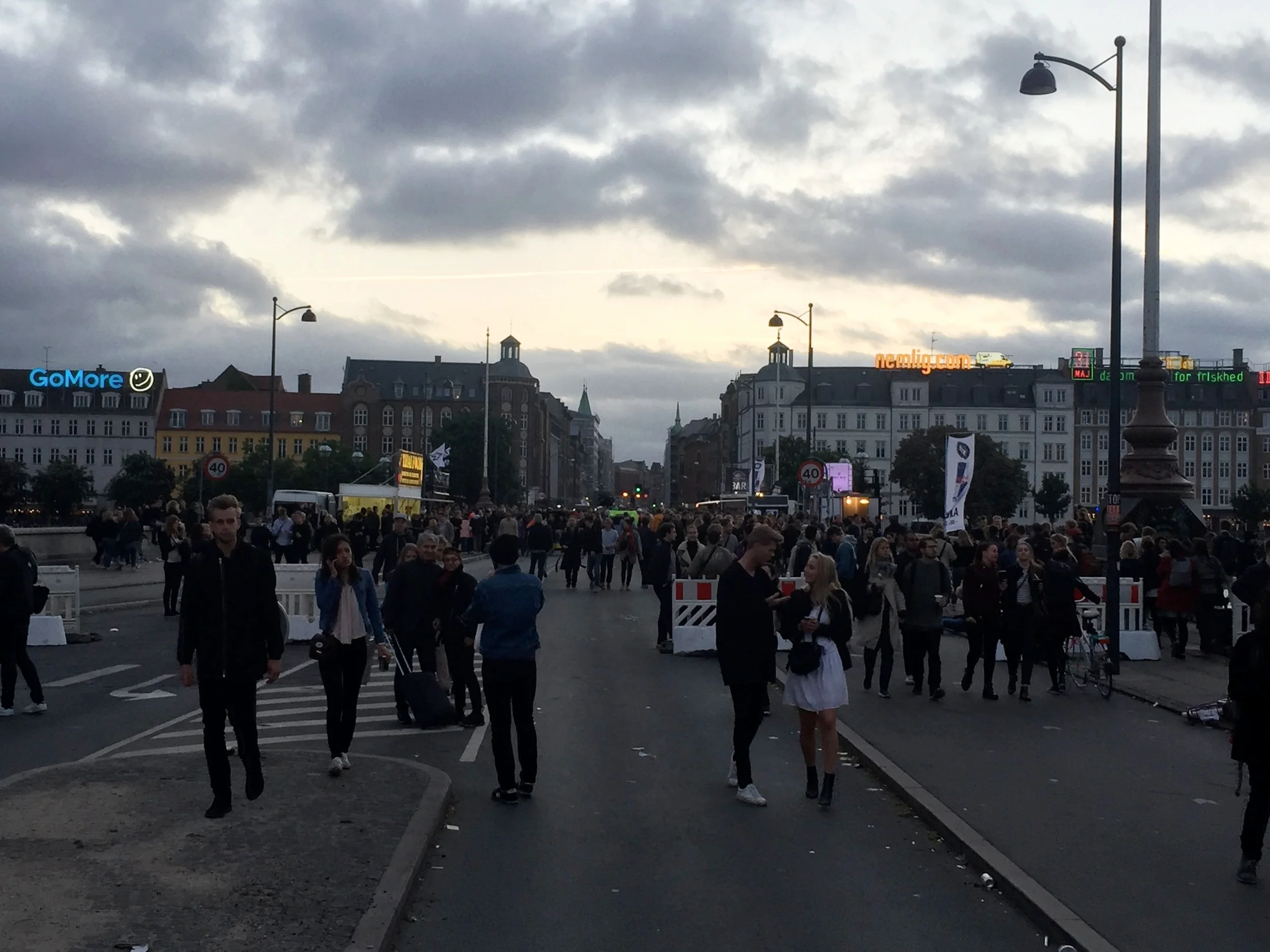 Distortion Nørrebro from Dronning Louises Bro