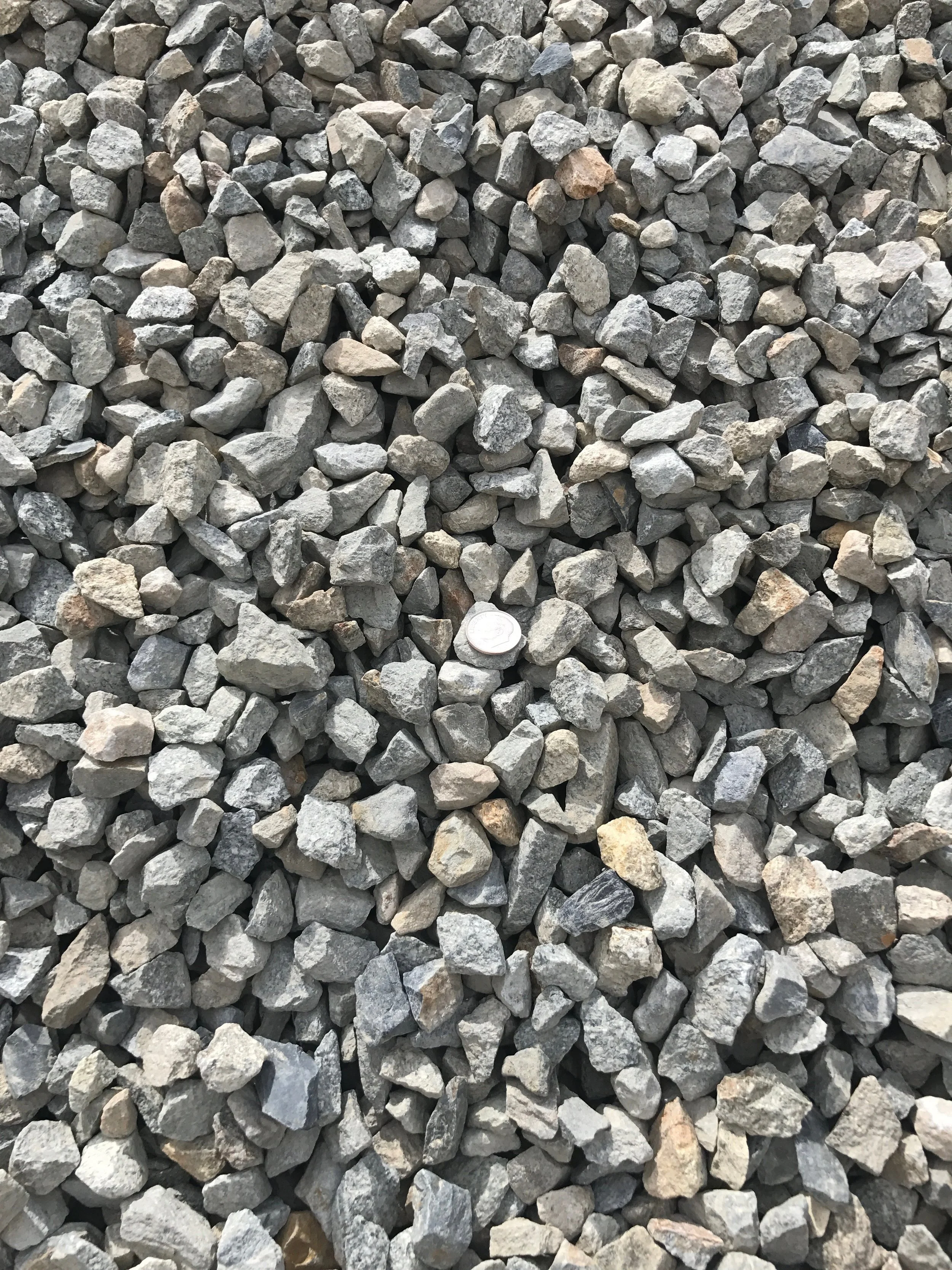 3/4" Waldo Rock mined from our Waldo Canyon mine - distinctive coloring a favorite for landscaping