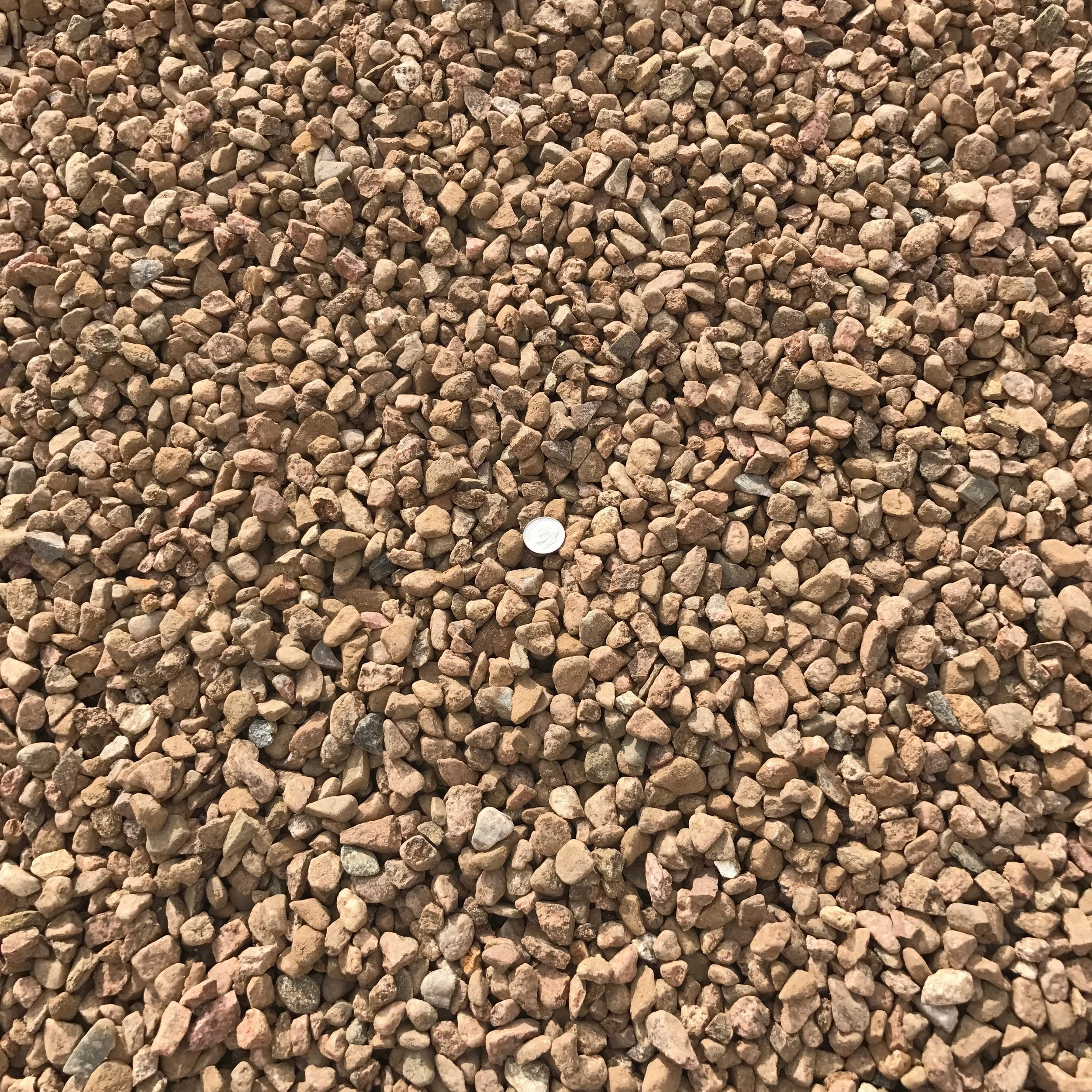Santa Fe Brown 7/16" Popular brown landscape gravel