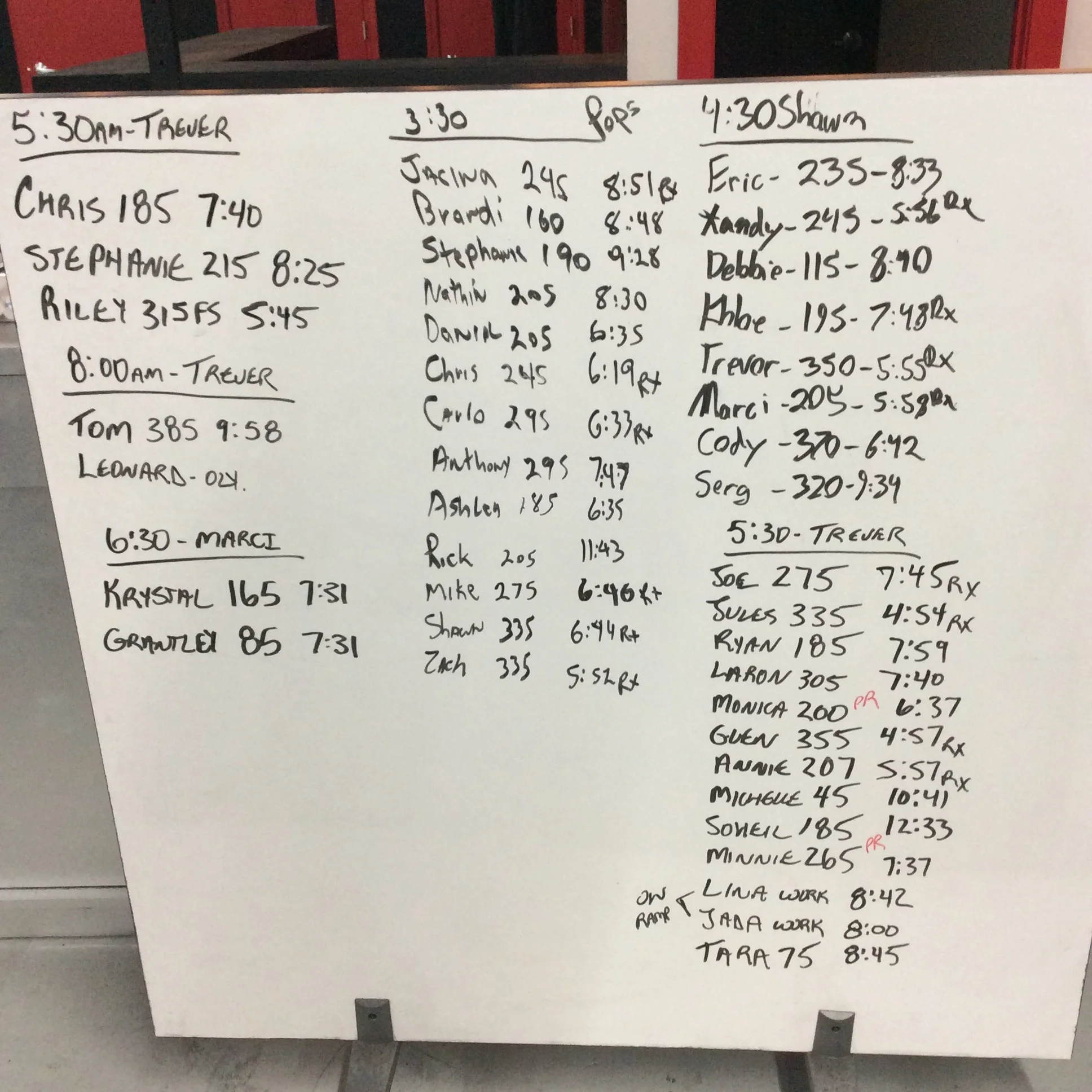 crossfit leg workout