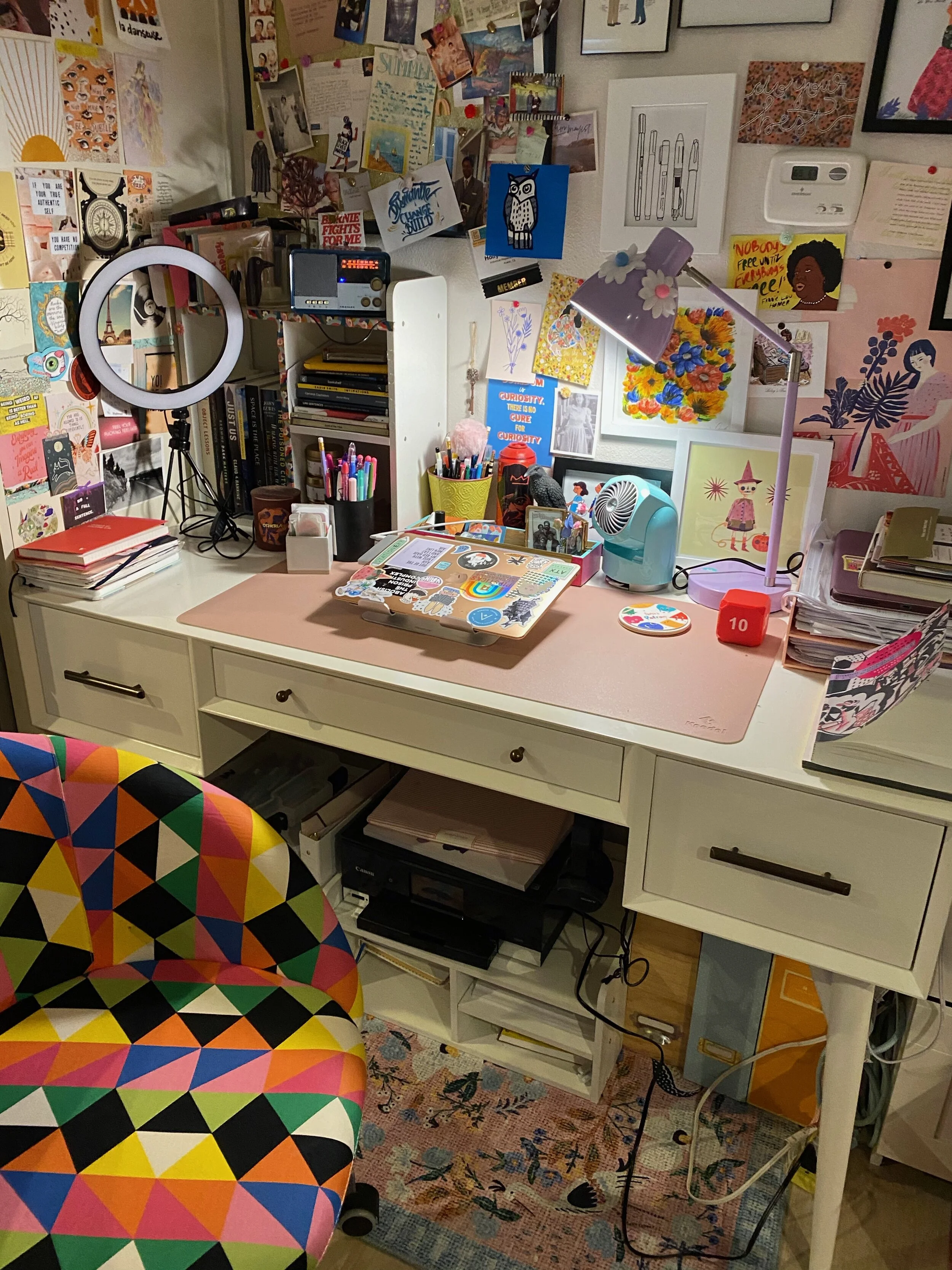 Office Cubby Before/After