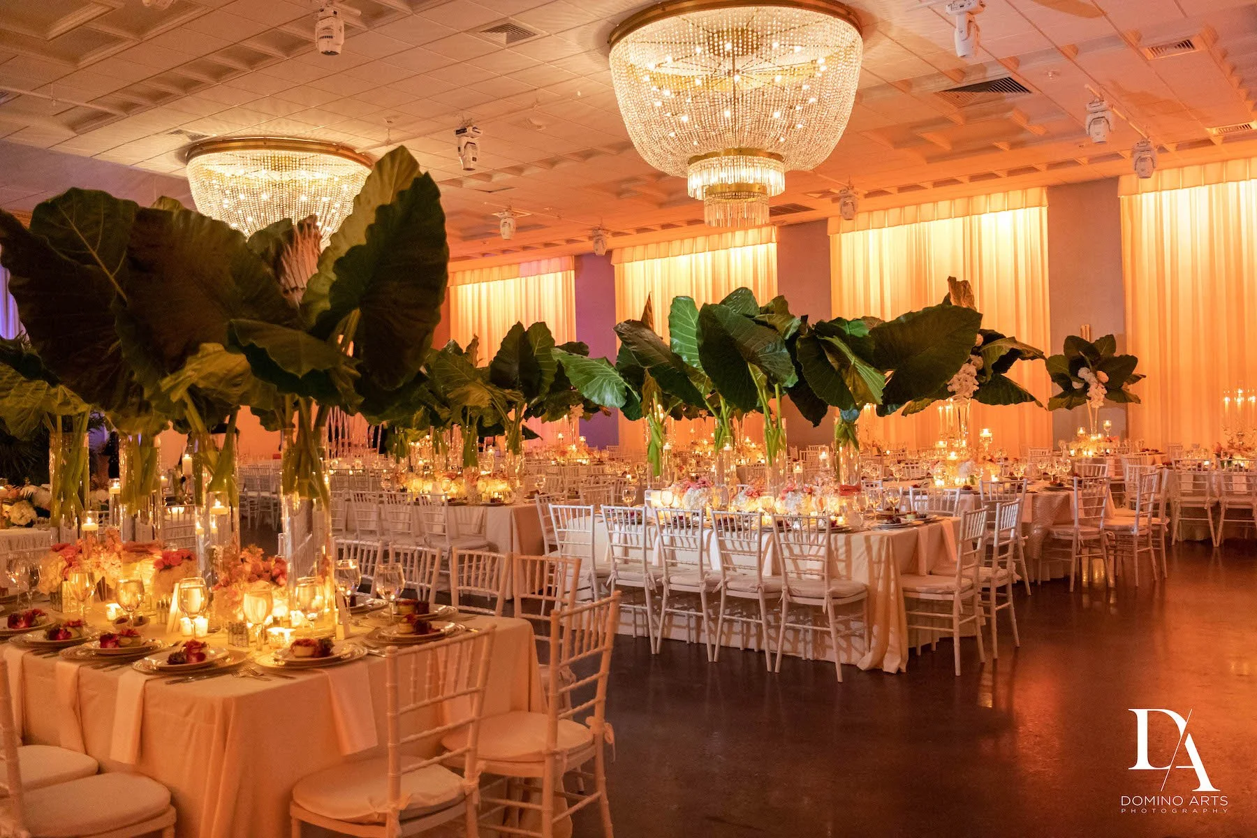 Corporate event setup at Emanuel Luxury Venue in Miami Beach