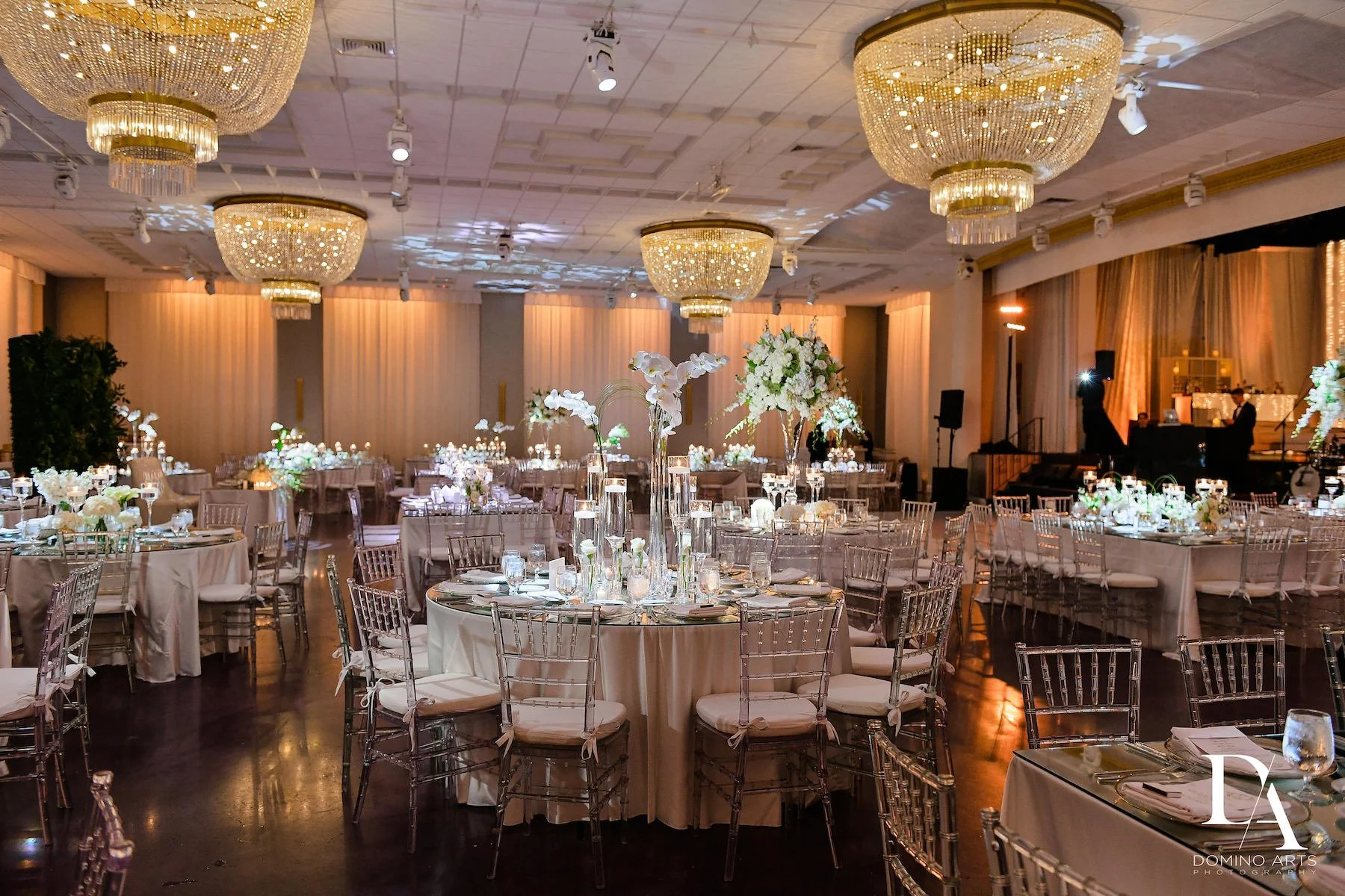 Wedding decor setup at Emanuel Luxury Venue in Miami Beach