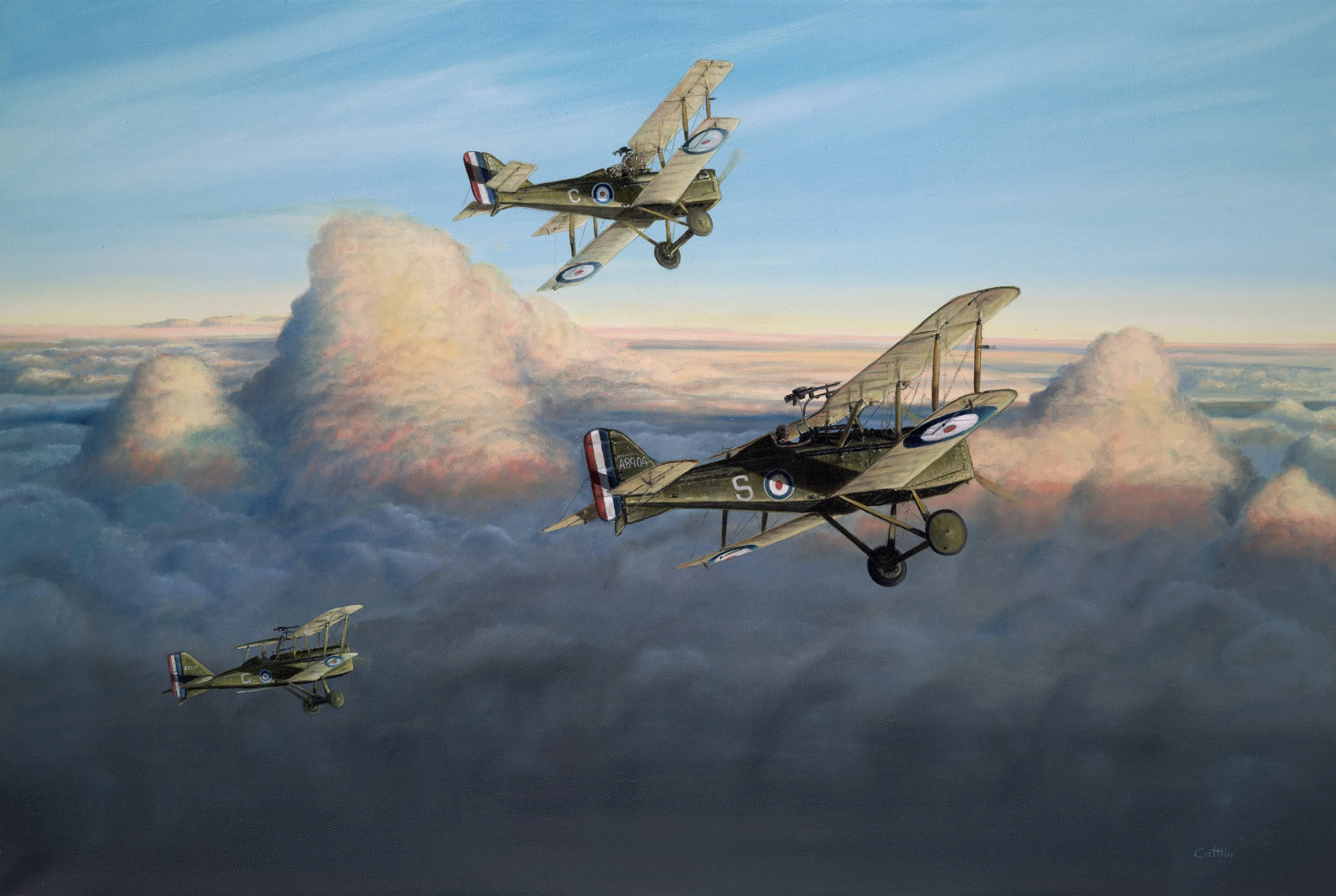aviation art, SE5a