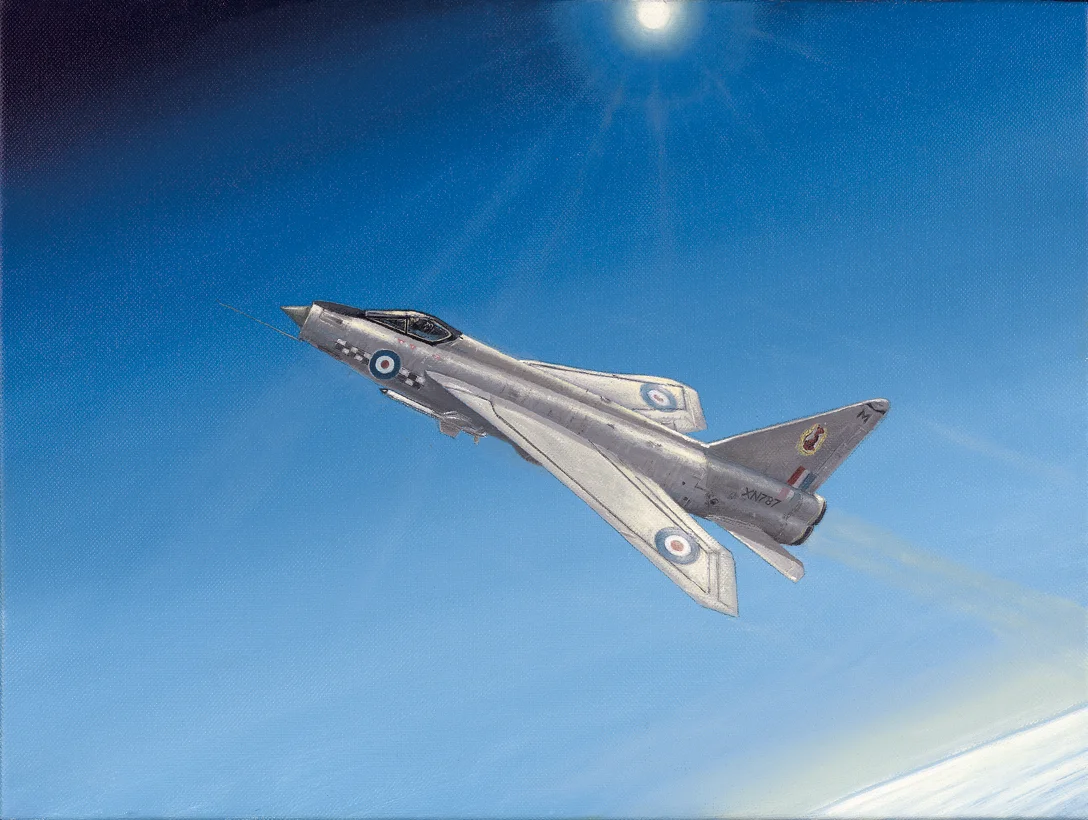 aviation art, lightning