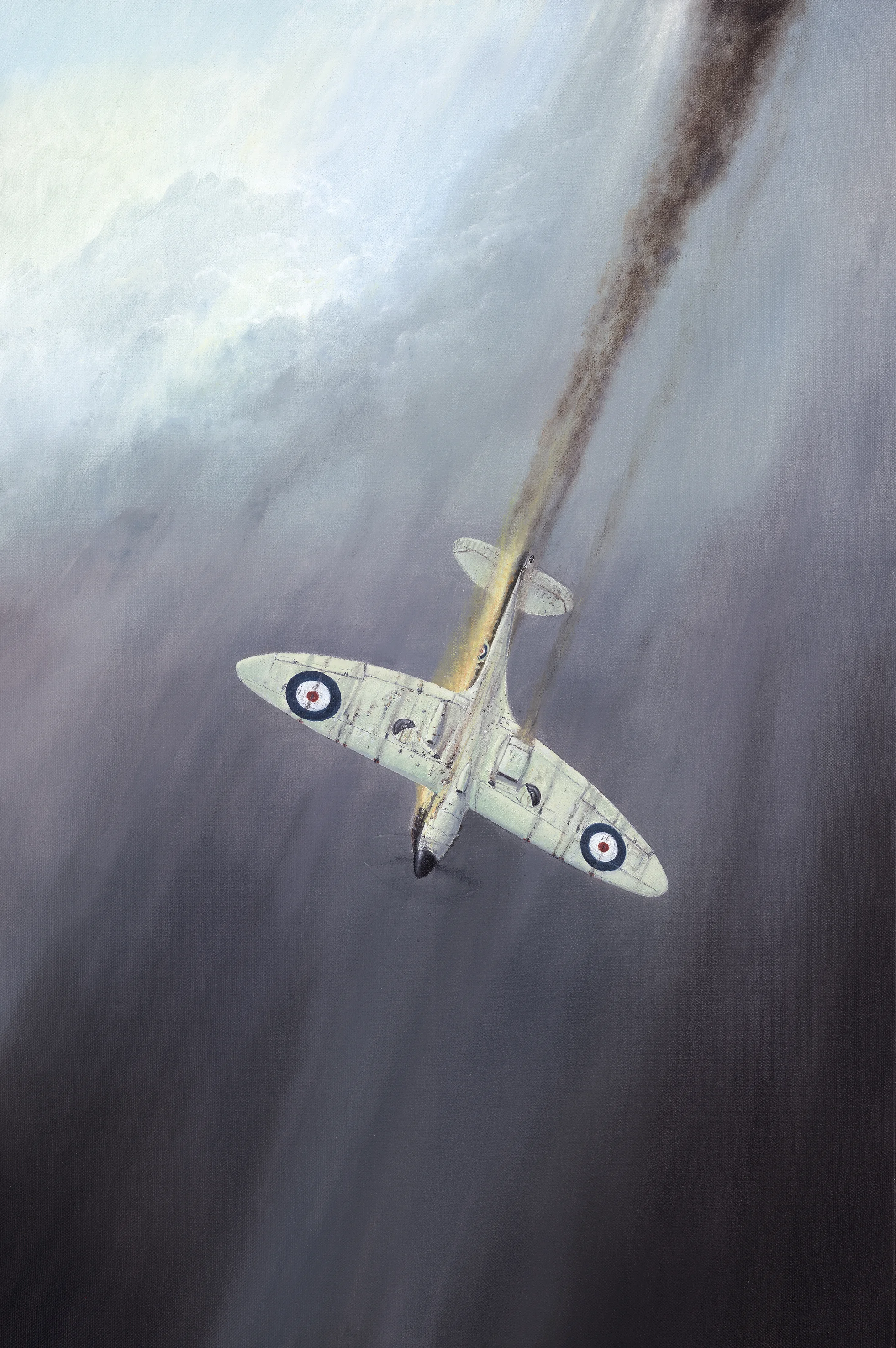 aviation art, spitfire I
