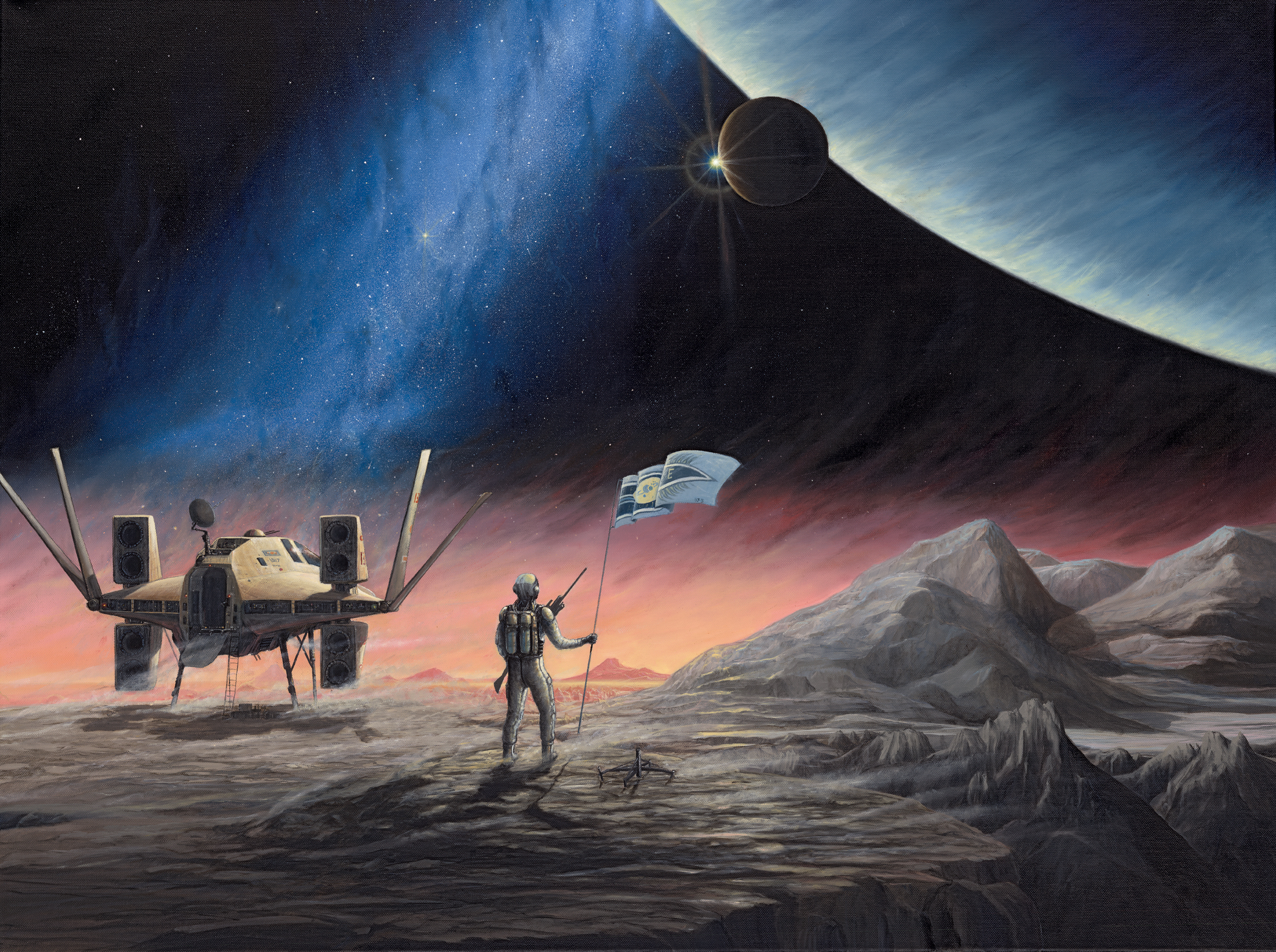 science fiction art, sabic II