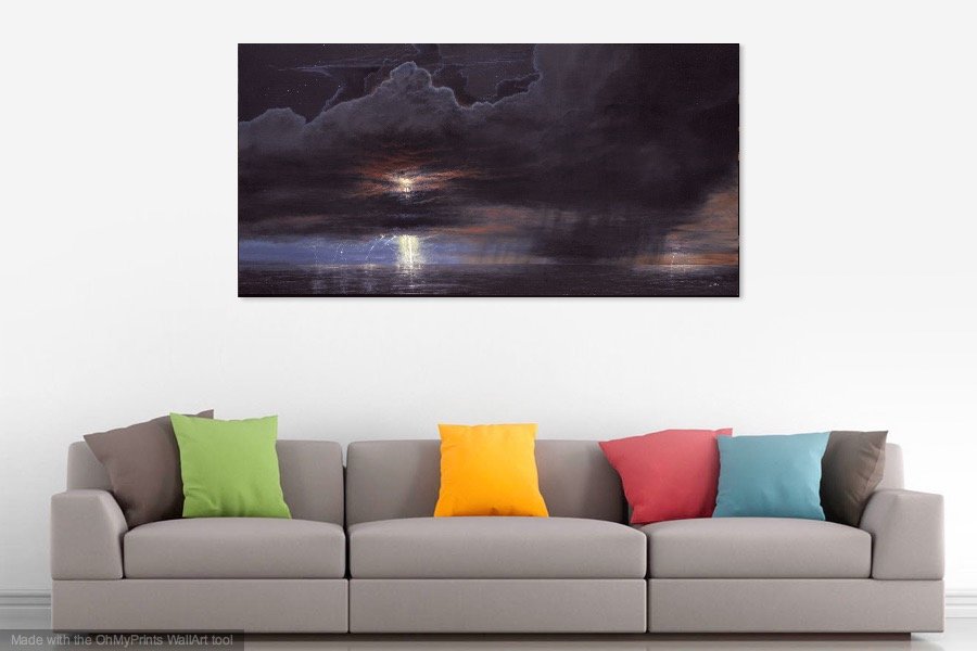 simon cattlin, tempest approaching the coast.jpg