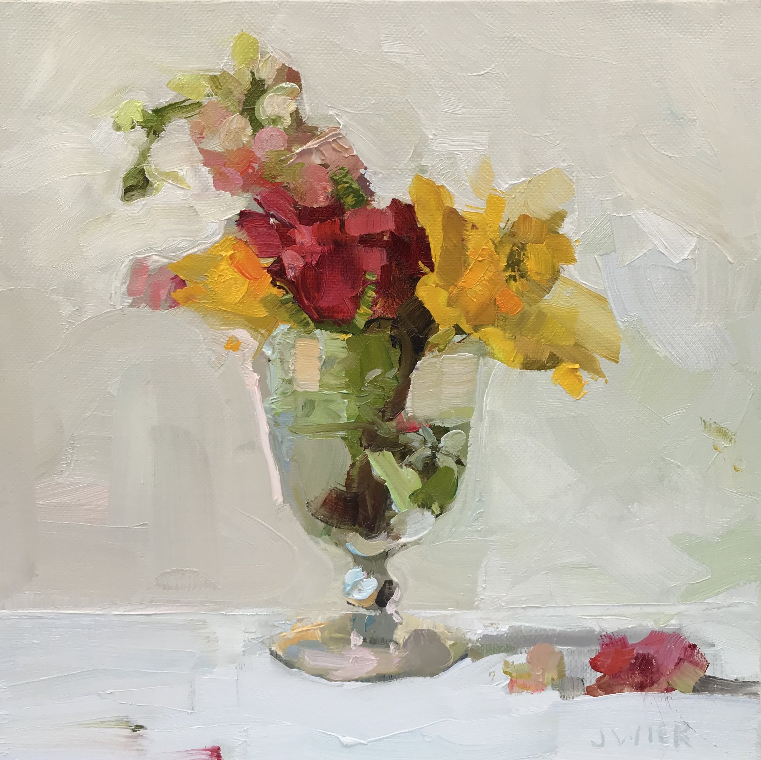 Roses and Daffodils