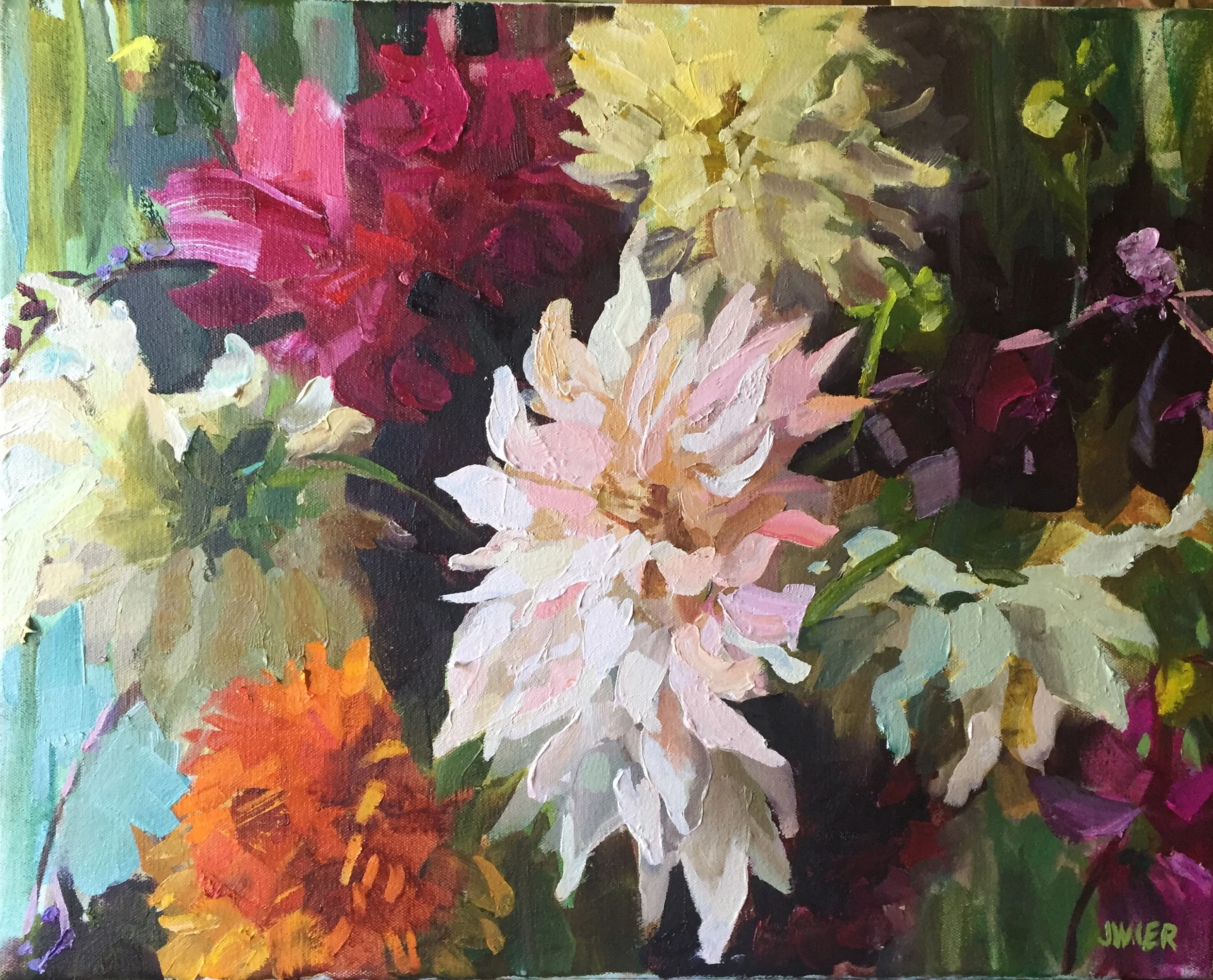 Dahlia Still Life I