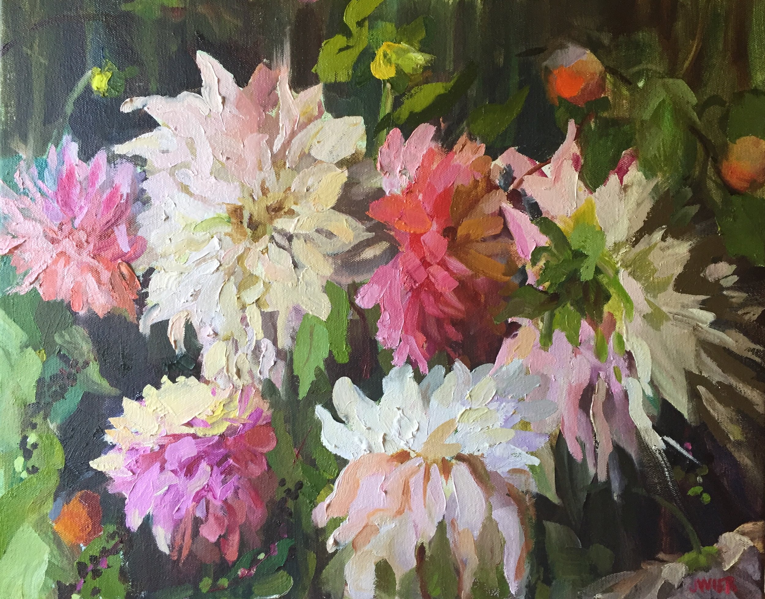 Dahlia Still Life II