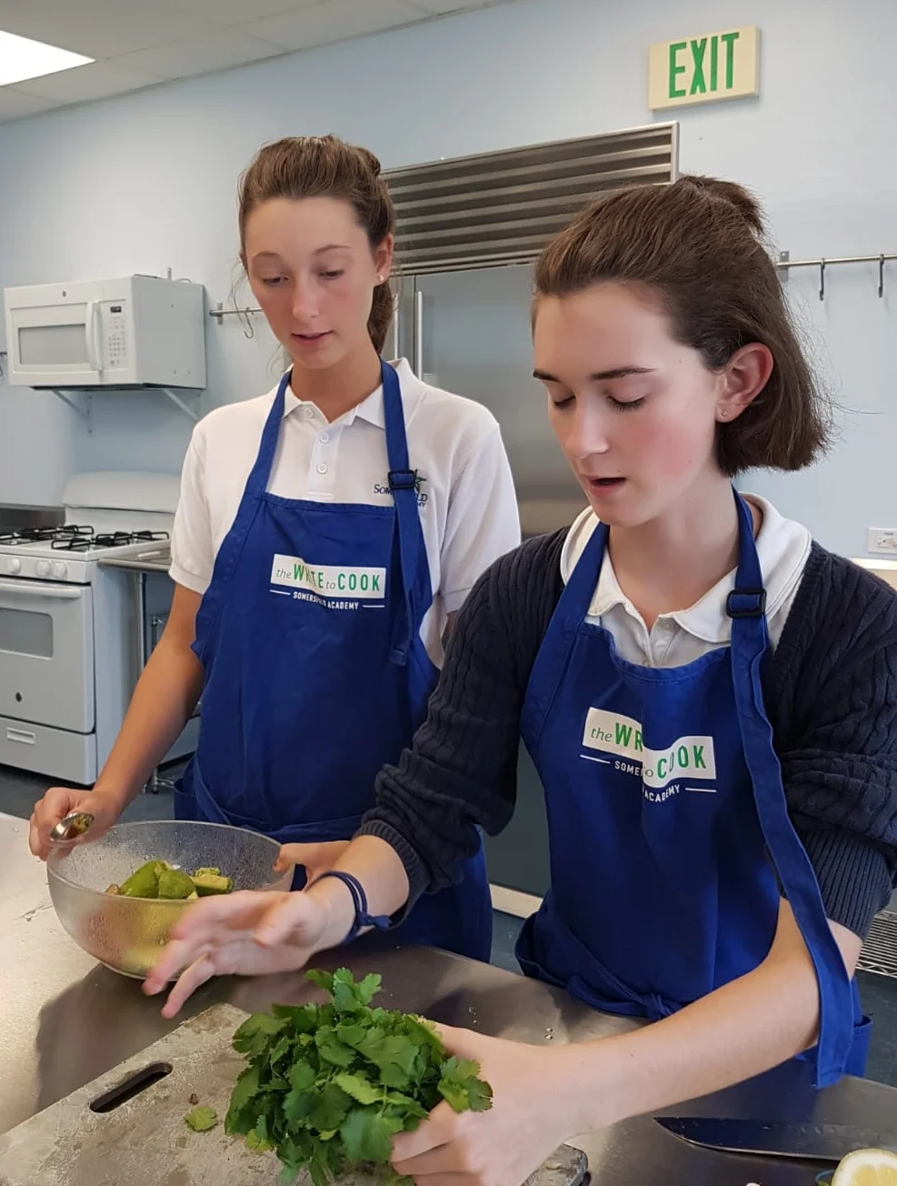 Kate and MacKenize Cilantro.jpg