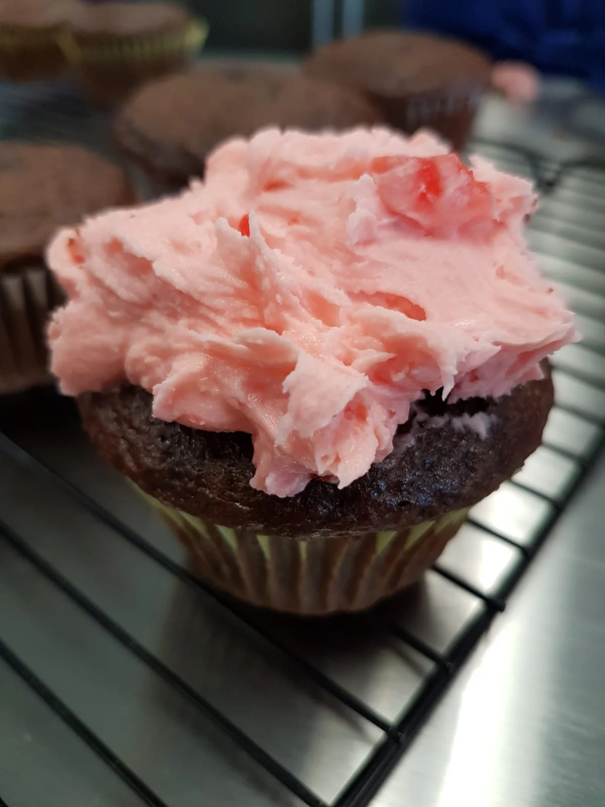 Stephanie's Cherry Coke Cupcakes