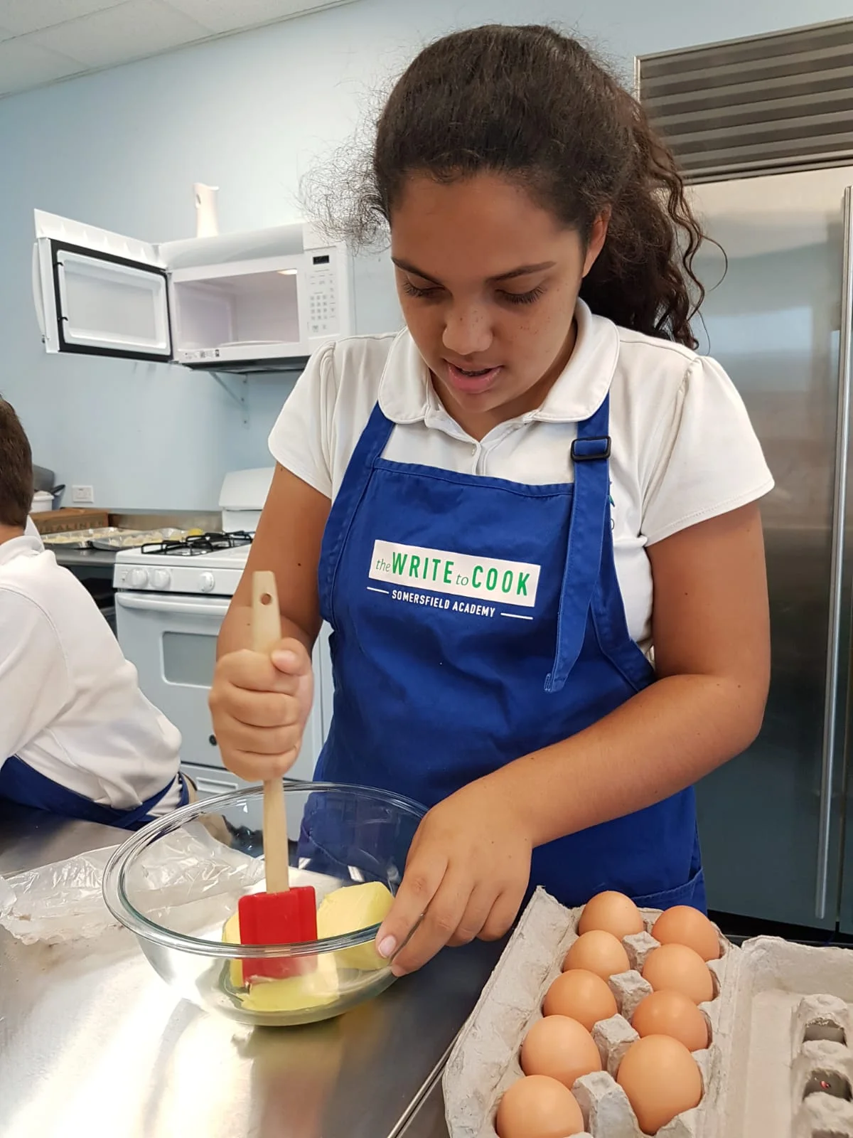 Safia and butter and eggs cupcakes.jpeg