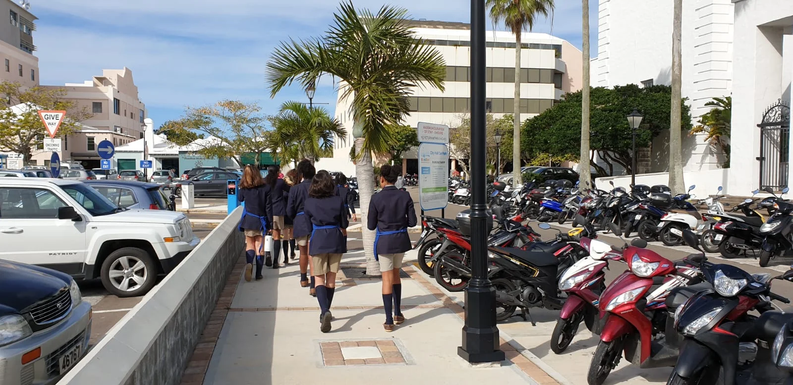 Back to school after a fantastic Trattoria lunch! We’ll be back!!!