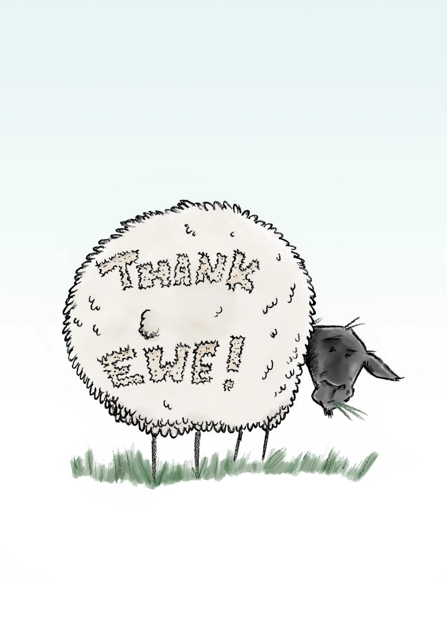 Card | Thank Ewe!