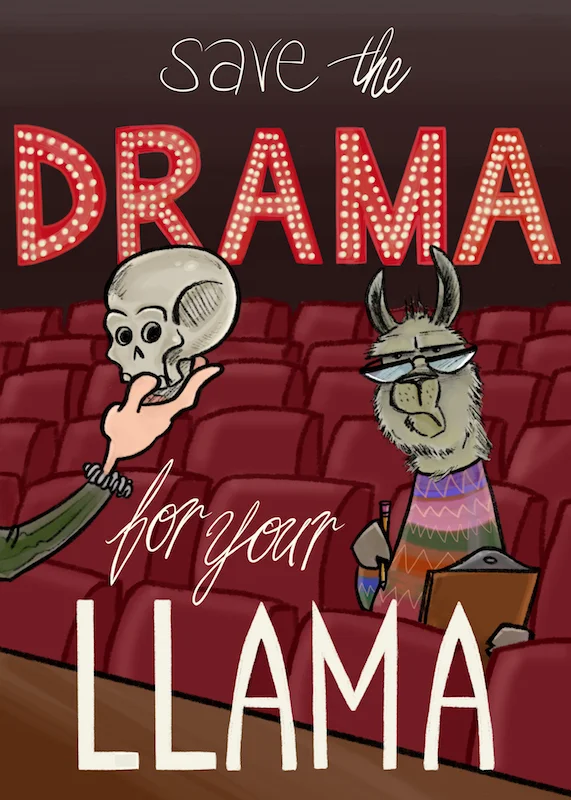 Card | Drama Llama