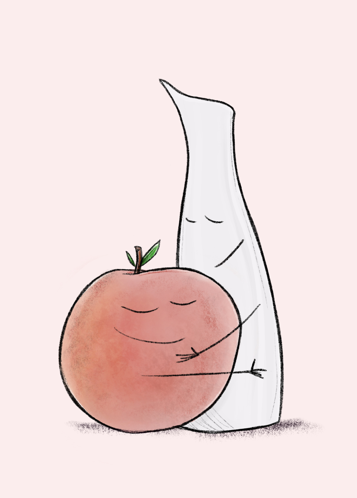 Card | Peaches & Cream