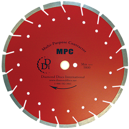 350 mm 14 inch Turbo Diamond Disc Trade Master Cutting Disc Blade Dry Cut