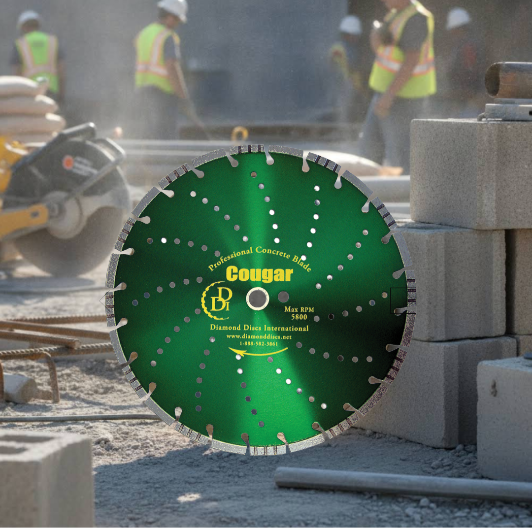 High-performance concrete blade 3