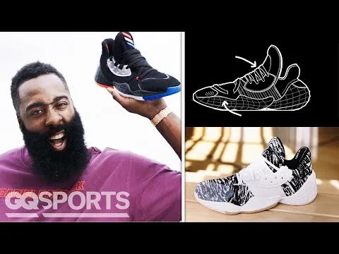 James Harden Breaks Down the Adidas Harden Vol 4 Sneaker | Signature Sneakers | GQ Sports