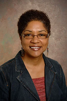 Colette Gaiter has a keen interest in socially engaged art and has initiated two community projects in Wilmington, DE: Urban Garden Cinema and The Beauty Shop Project. Her writing on the work of former Black Panther artist Emory Douglas appears in Black Panther: The Revolutionary Art of Emory Douglas, and West of Center: Art and the Counterculture Experiment in America, 1965-1977. She continues to write about Douglas’ work including his current international human rights activism. Gaiter is on the faculty at the University of Delaware’s College of Arts and Sciences.