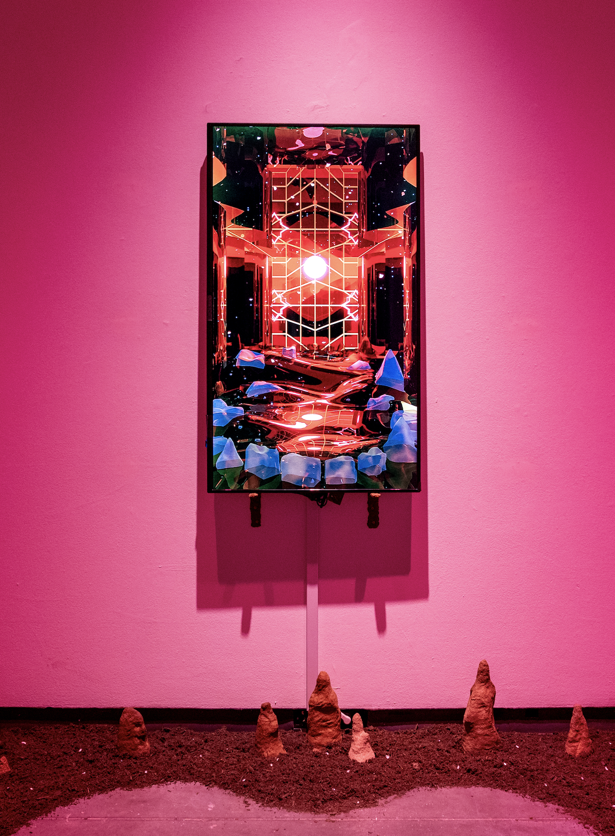 A Red Sun Has Water in Its Eye