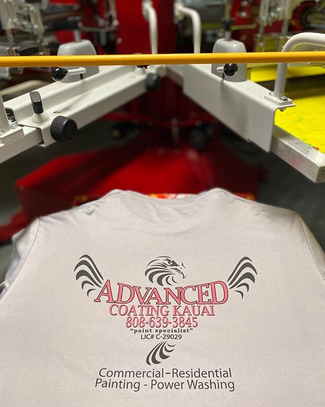 Two-Color print slapped on some DriFit 🤘🏽#keepitkoolyo &bull;
.
Contact for some Custom Screen Printing, Trucker Hats, Stickers and Design from Kauai to Atlanta 🤙🏽
.
#kauai #screenprinting #art