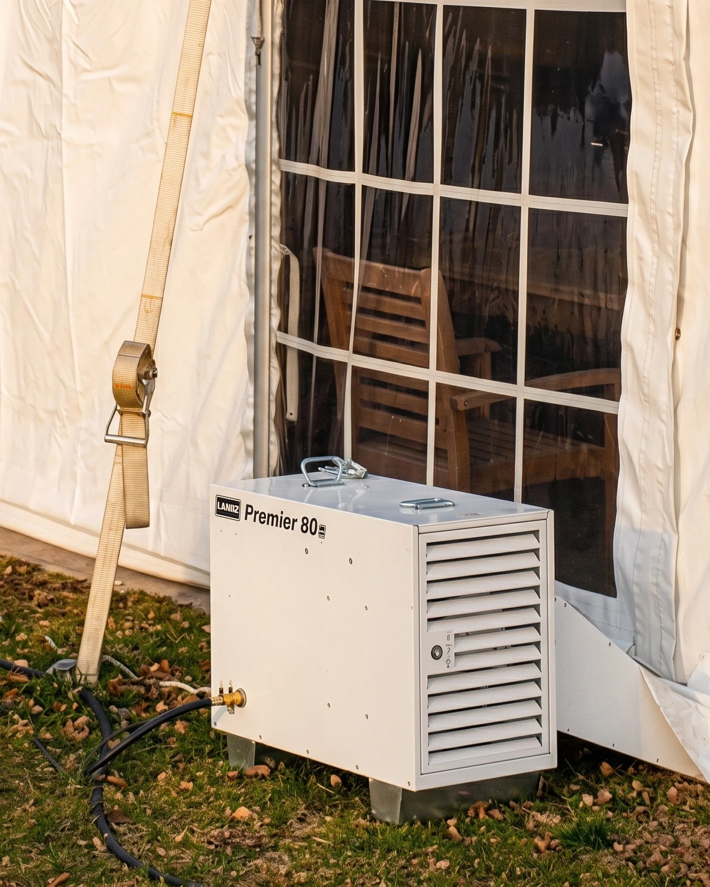 Keep the party hot when the temps drop. 🔥🥂 Tent heater rentals are the ultimate flex for fall hosting. Keep your guests cozy and the drinks flowing! #FallHosting #NashvilleEvents #FallWedding #ChiefRental