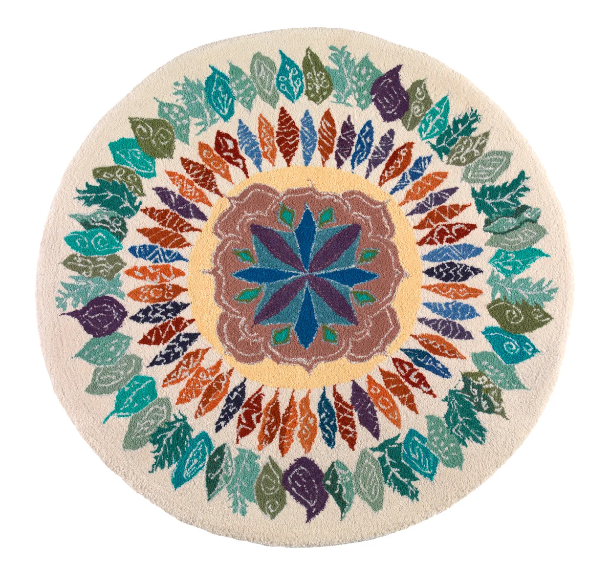 unique hand tufted designer art rug