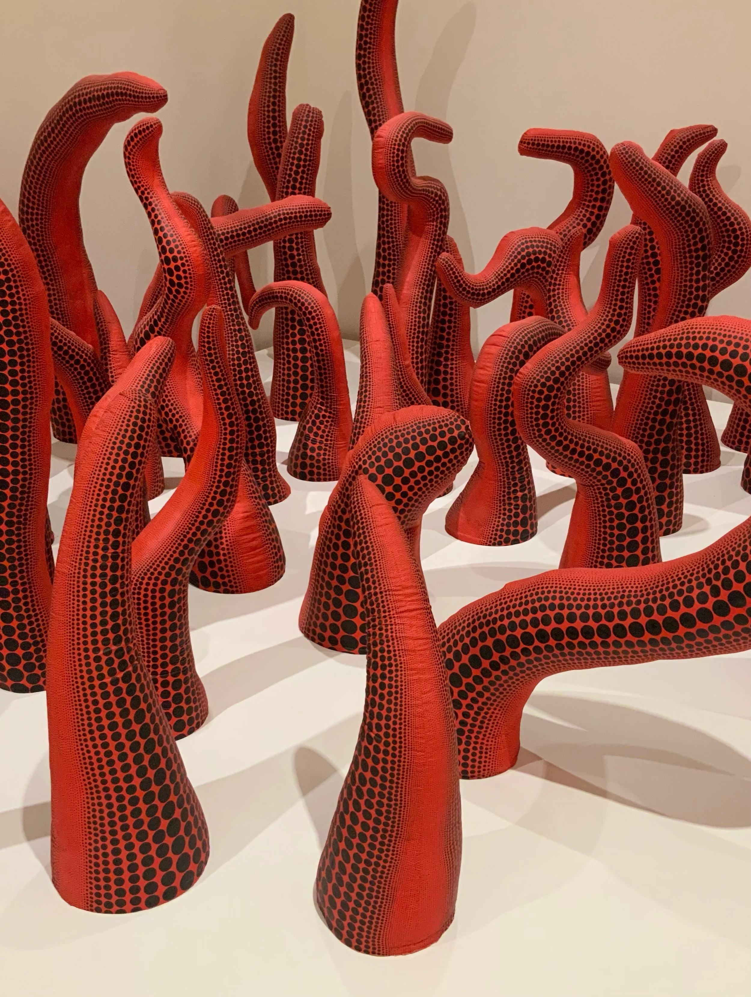 &lsquo;Forget yourself. Become one with eternity. Become part of your environment&rsquo; Yayoi Kusama. 
#RememberingYayoiKusama 
#determined💪 
#visionarywoman 
#gritandgrace 
#psychologicalfortitude