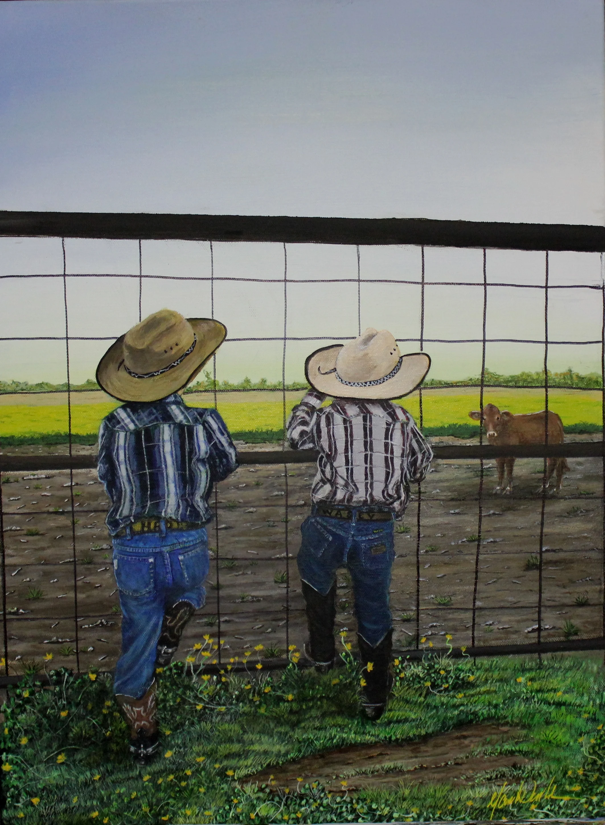 Little Cowboys Print