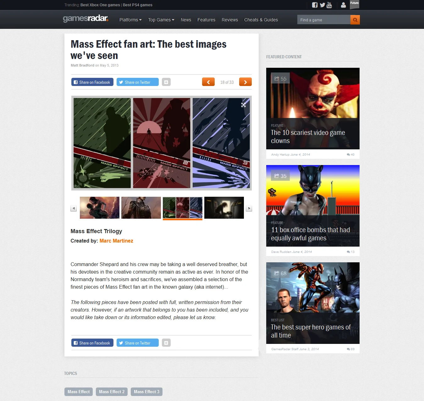 Gamesradar Feature