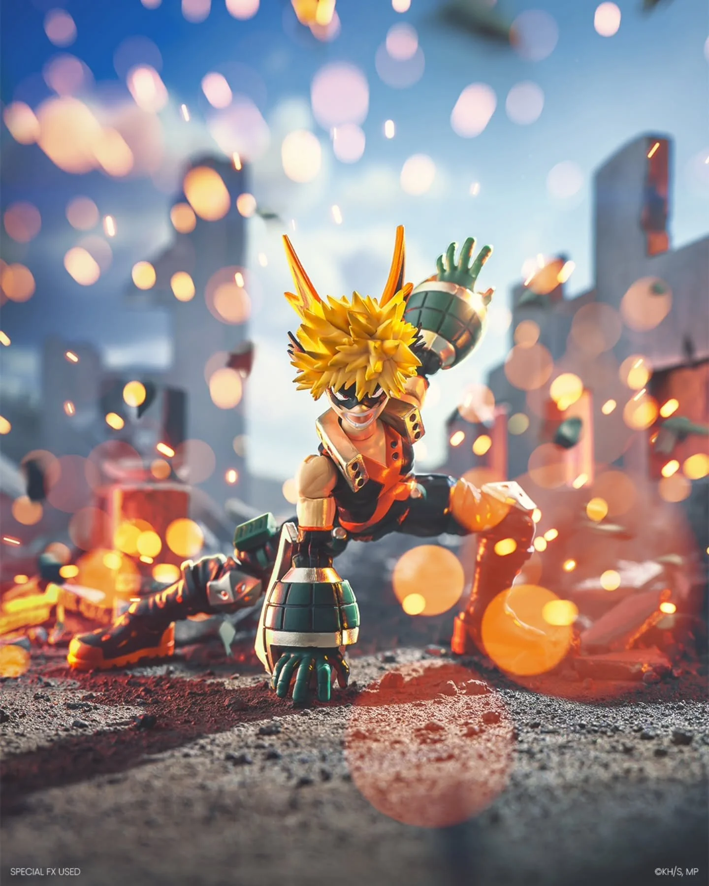 Total Anime Katsuki Bakugo - Photo by @BLKSRS