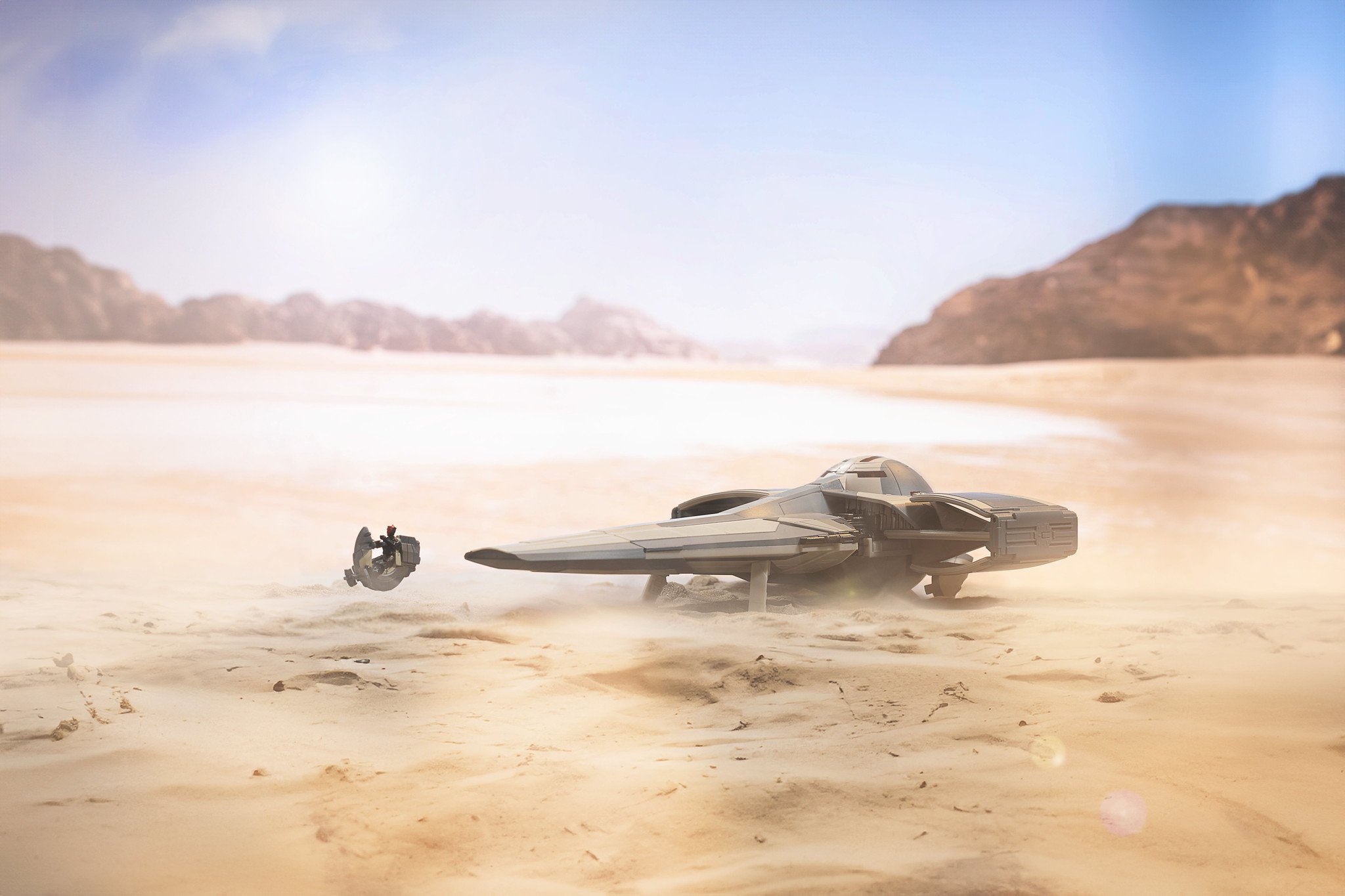 Star Wars Micro Galaxy Squadron - Sith Infiltrator - Promotional