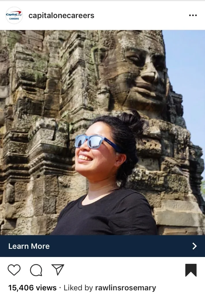 Where’s the first place you’d go if you had this kind of time and co-worker support? Sherita not only used her paid time off to travel to Cambodia – she also filmed a documentary about her heritage! Shout out to her team back home stepping up to cov…